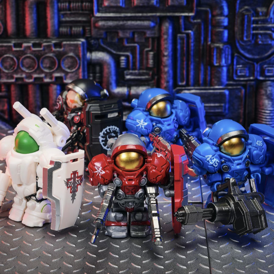 Terran Marine Gunner Minifigure – Mass Production Version