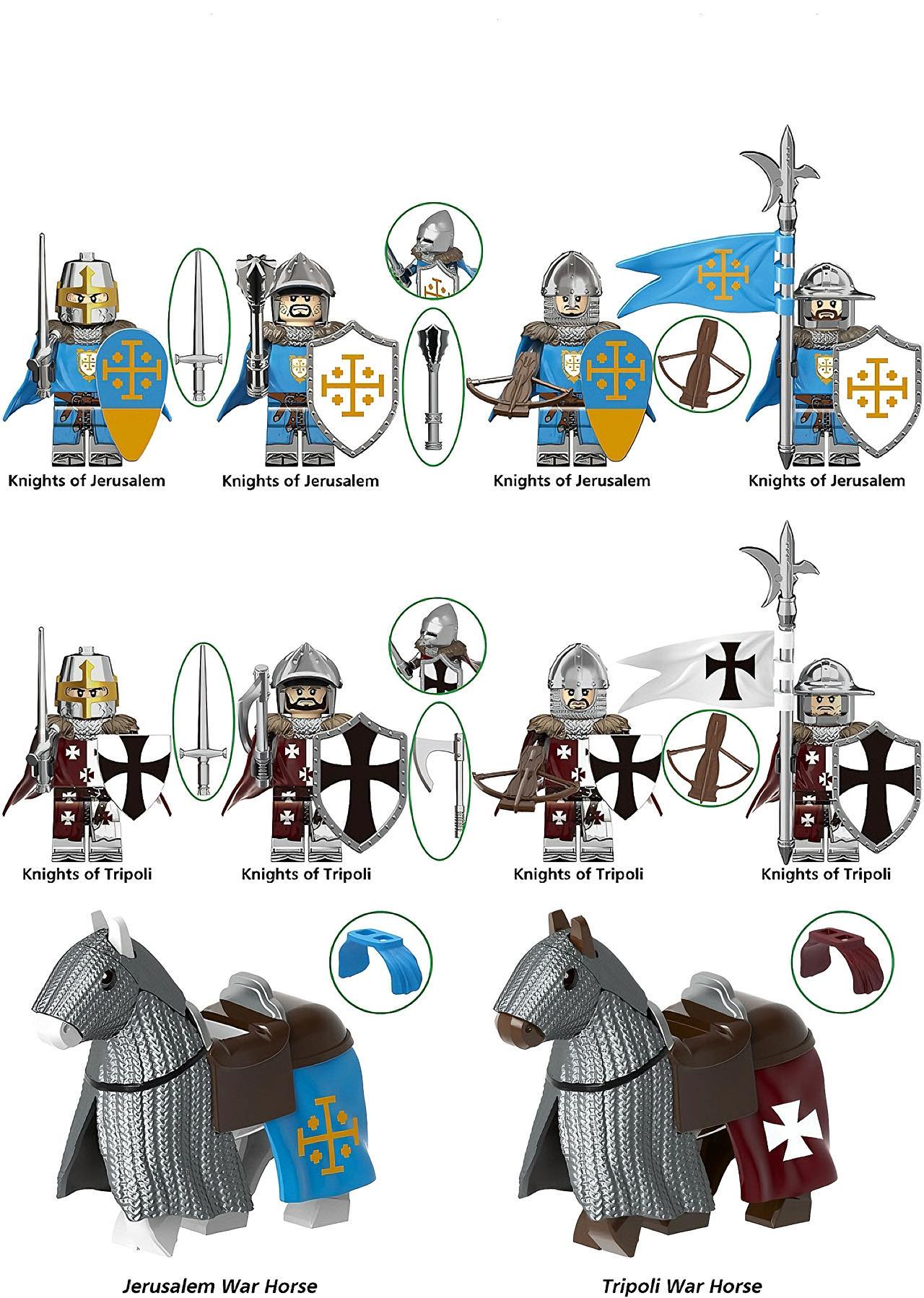 Medieval Fantasy Series Minifigure Set B