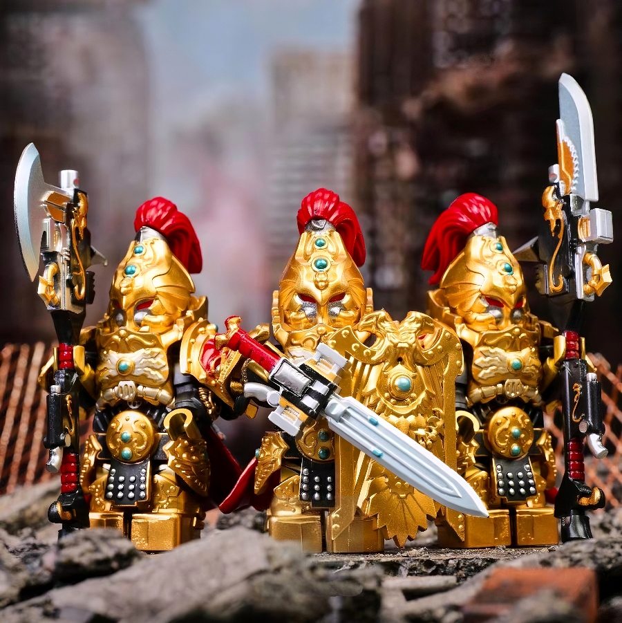 Warhammer 40,000 Adeptus Custodes Minifigure Set A