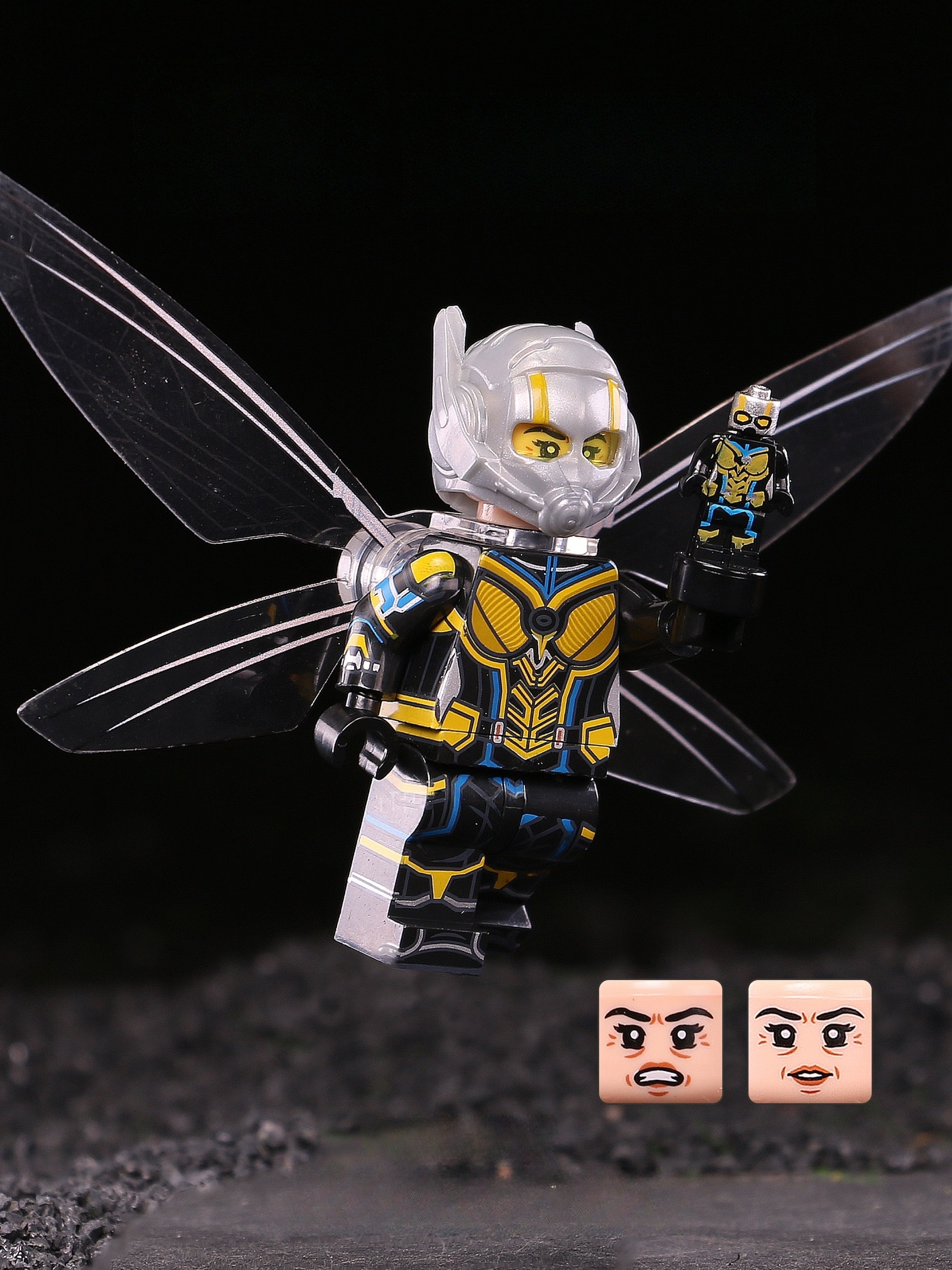 Red-Silver Micro Warrior Mass Production Version