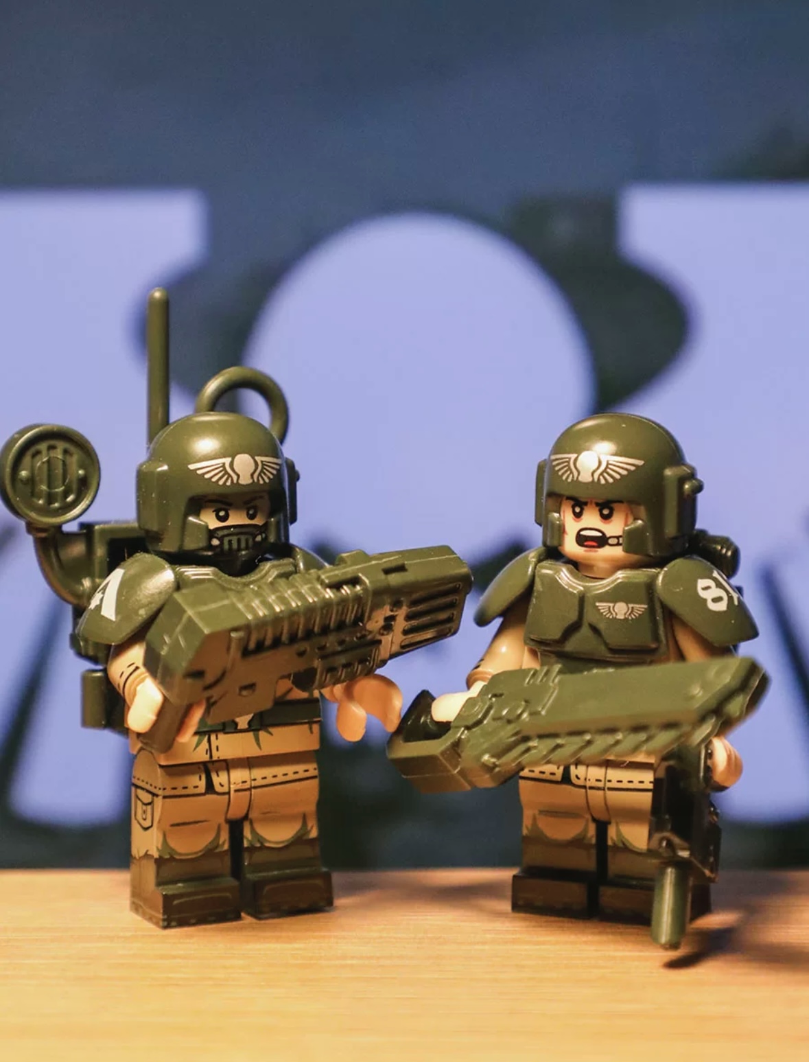 Warhammer 40,000 Astra Militarum Minifigure Set