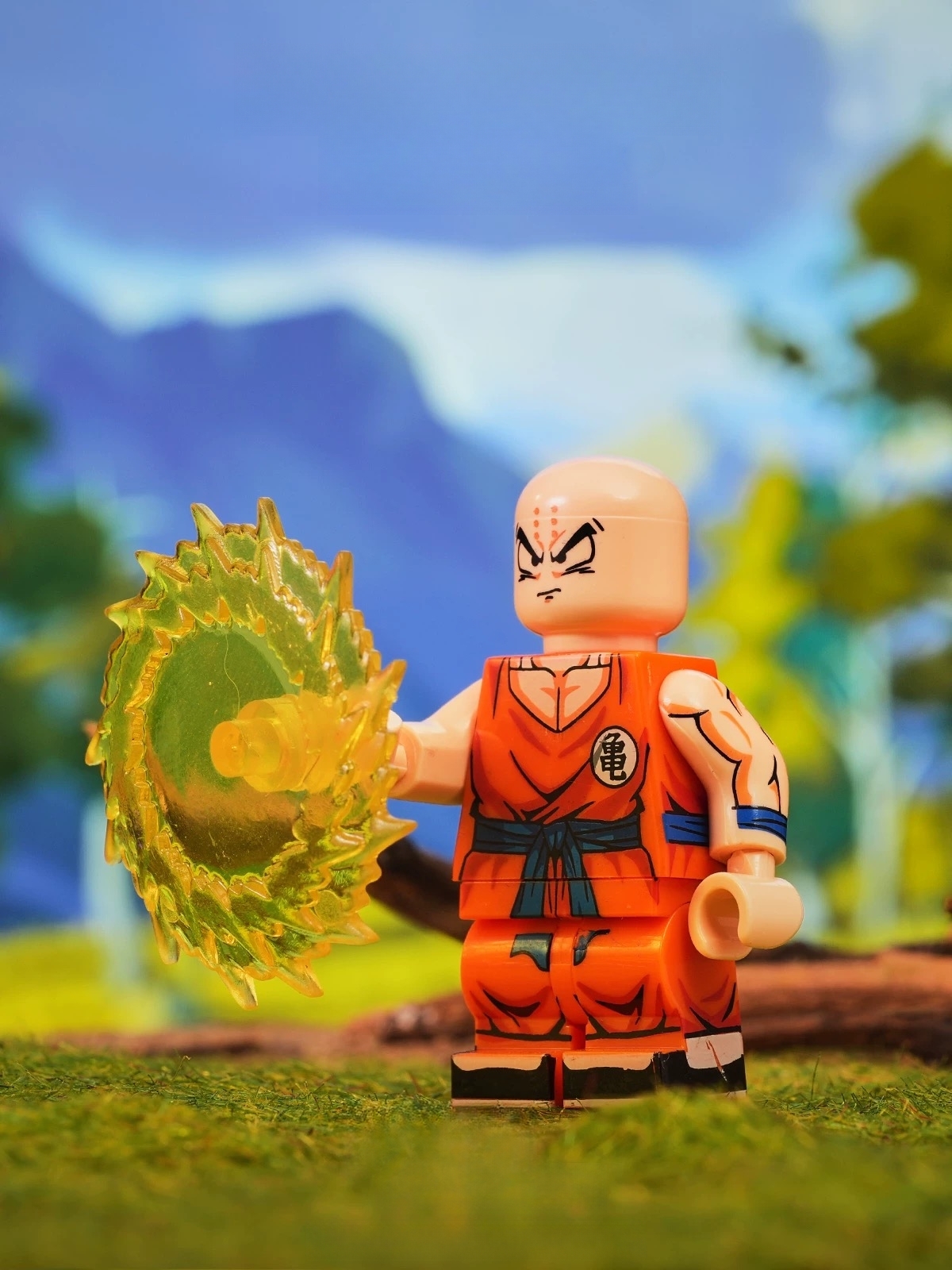 Cold-Hearted Android Warrior Building Block Figure Mass Production Version