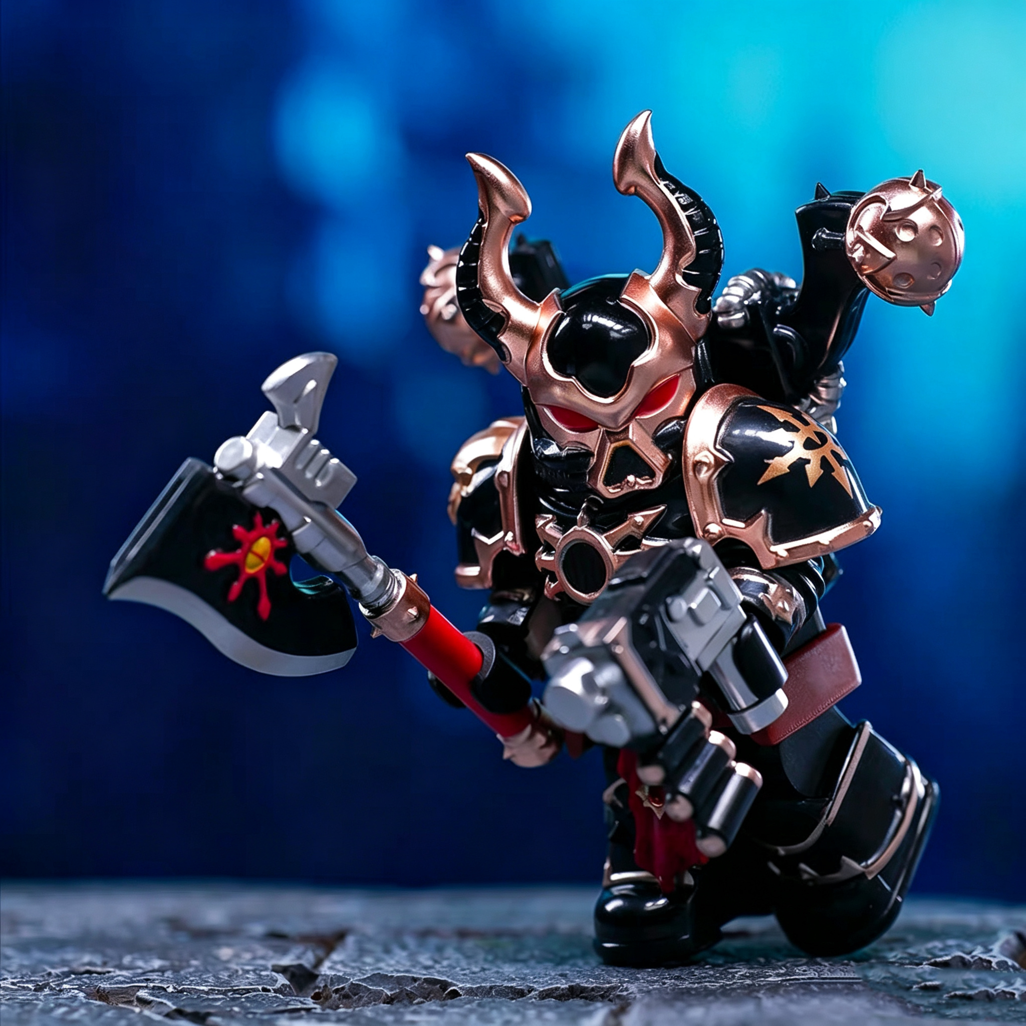 Warhammer 40,000 Chaos Space Marines Minifigure Set