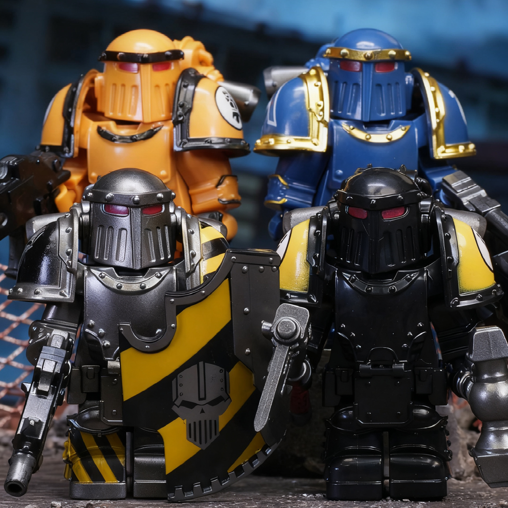 Warhammer 40,000 Astartes Minifigure Set D