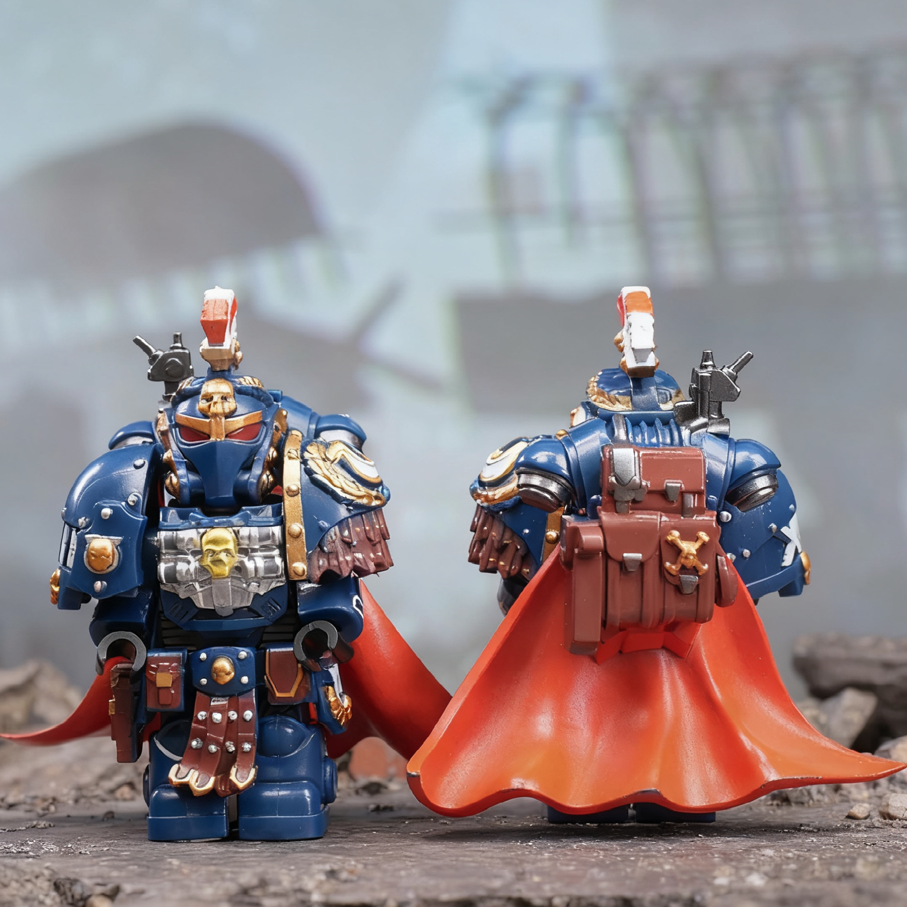 Warhammer 40,000 Ultramarines Centurion Minifigure Set
