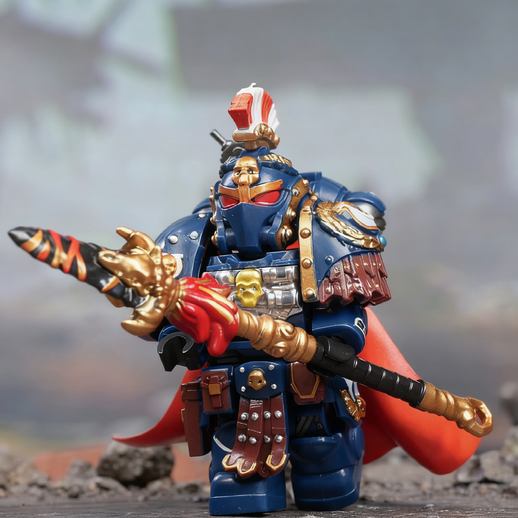 Warhammer 40,000 Ultramarines Centurion Minifigure Set