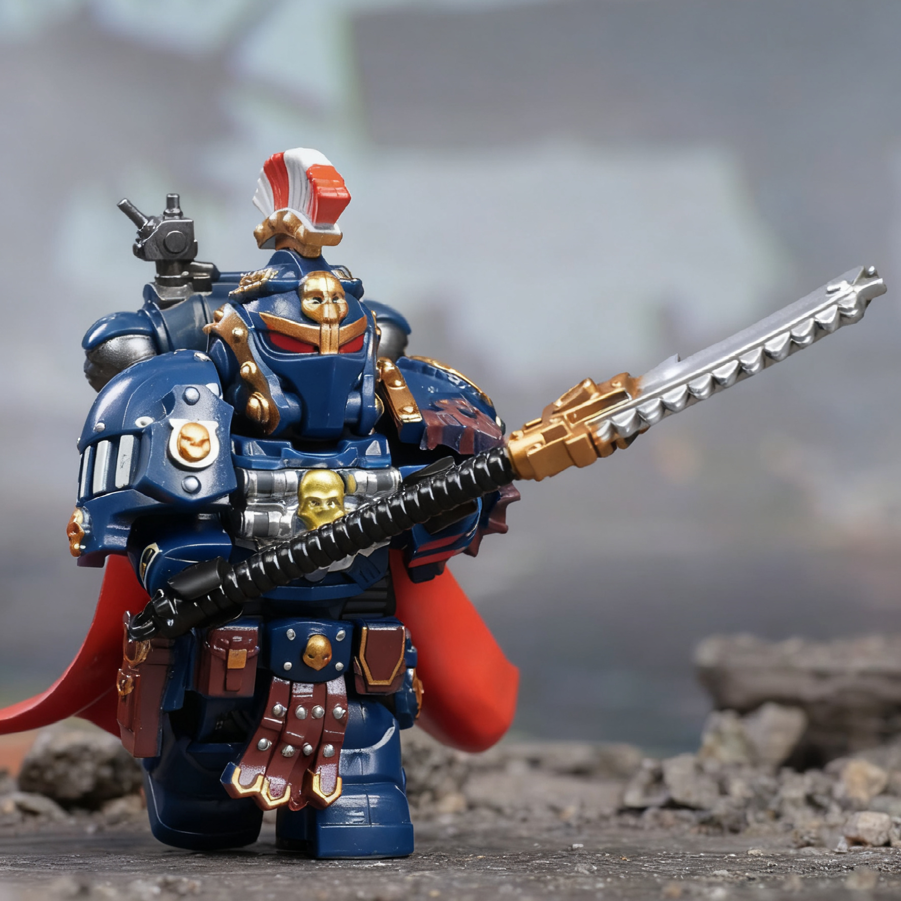 Warhammer 40,000 Ultramarines Centurion Minifigure Set