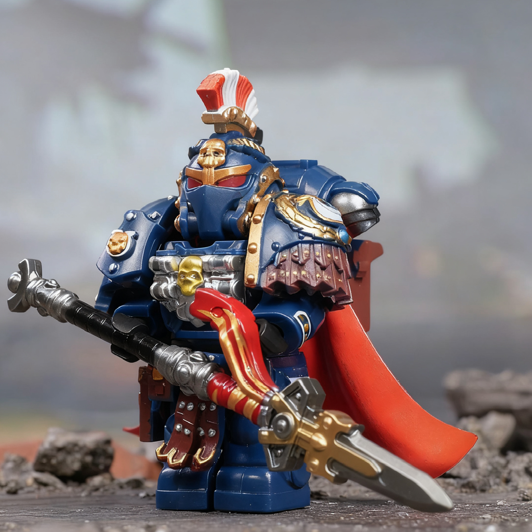 Warhammer 40,000 Ultramarines Centurion Minifigure Set
