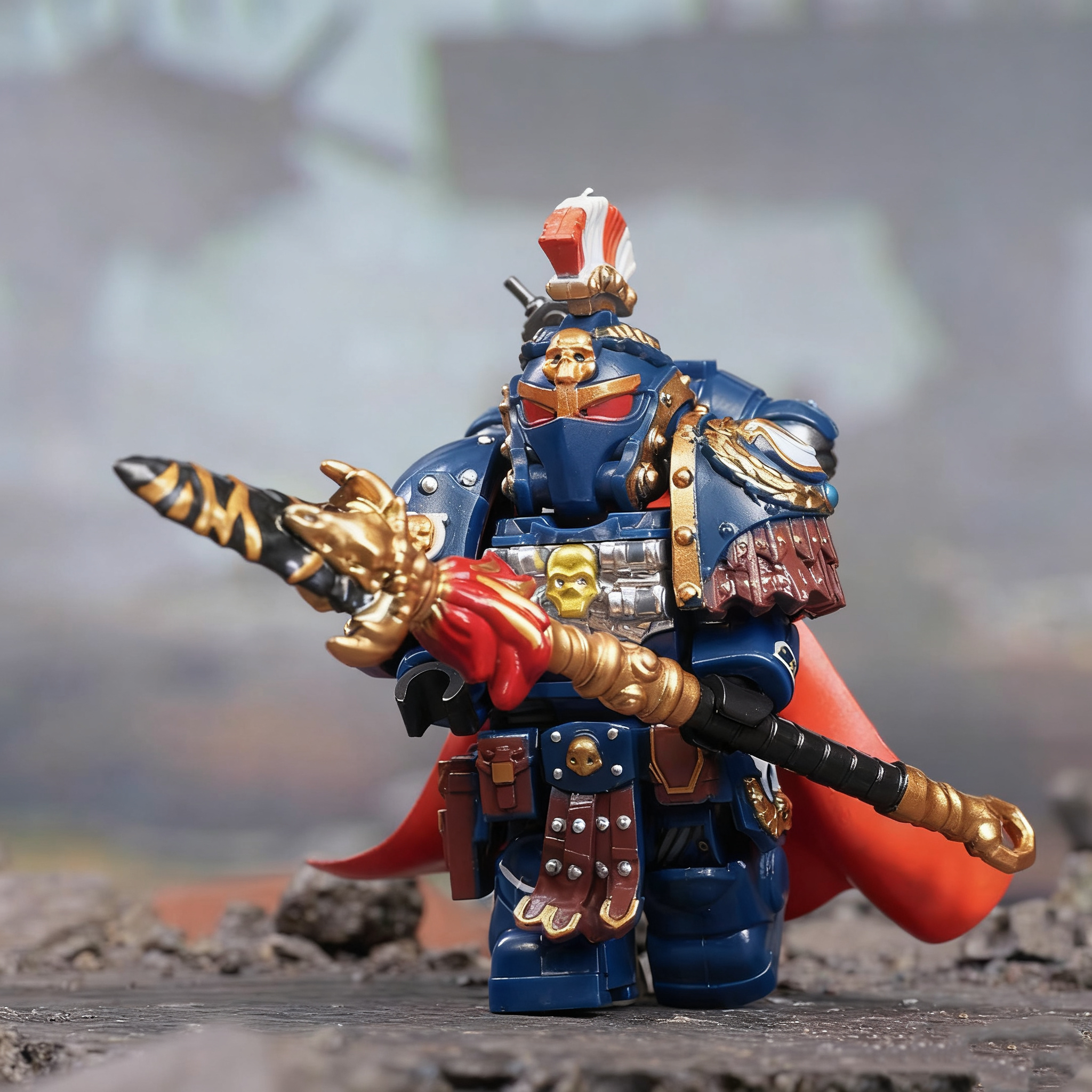 Warhammer 40,000 Ultramarines Centurion Minifigure Set