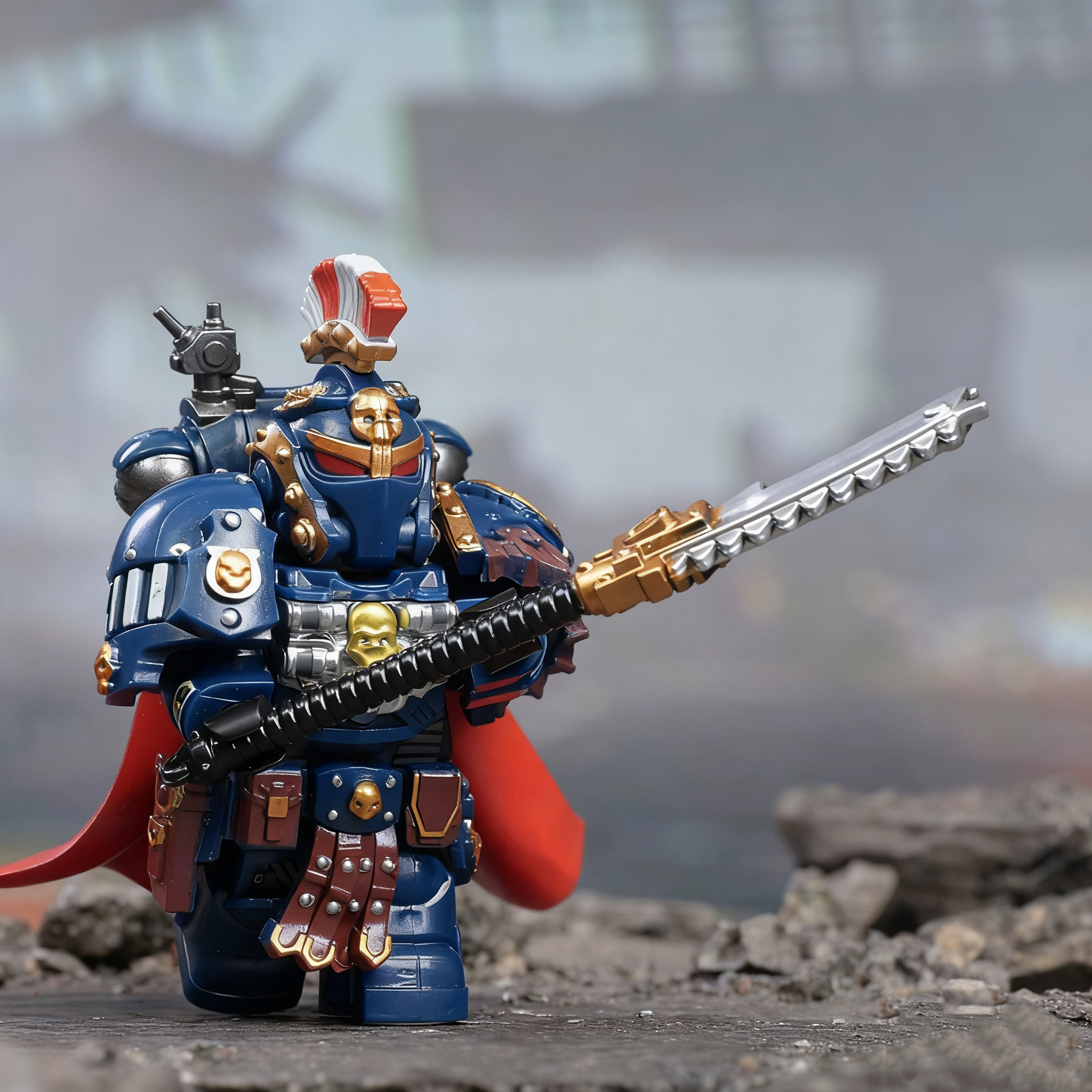 Warhammer 40,000 Ultramarines Centurion Minifigure Set