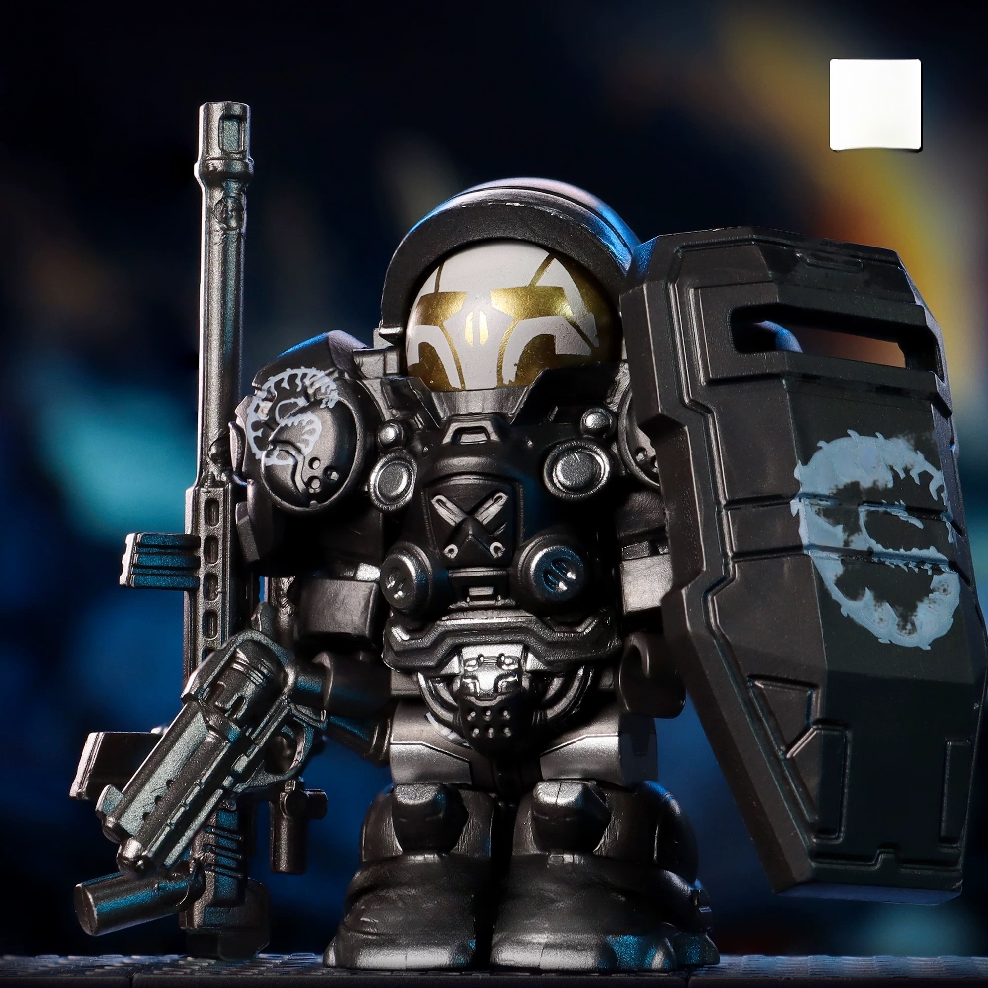 Terran Marine Gunner Minifigure – Mass Production Version