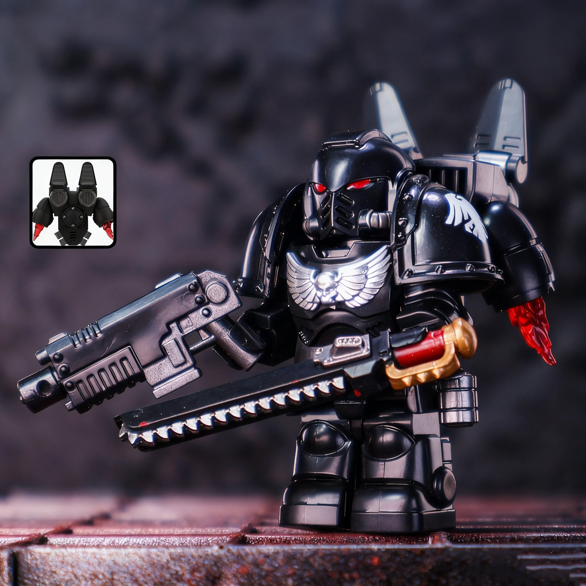 Warhammer 40,000 Astartes Minifigure Set C