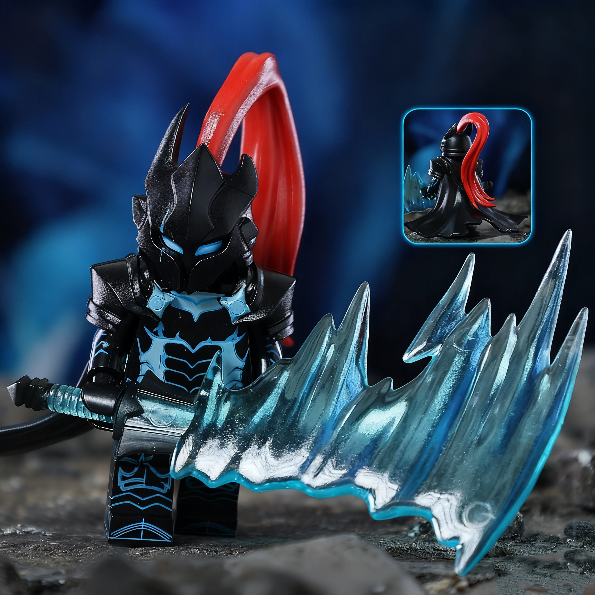 Shadow Monarch Hunter Building Block Figure Mass Production Version Set A