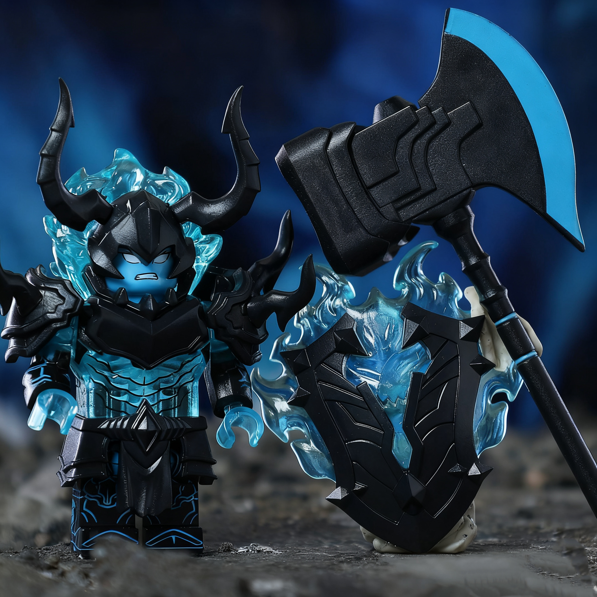 Shadow Monarch Hunter Building Block Figure Mass Production Version Set A