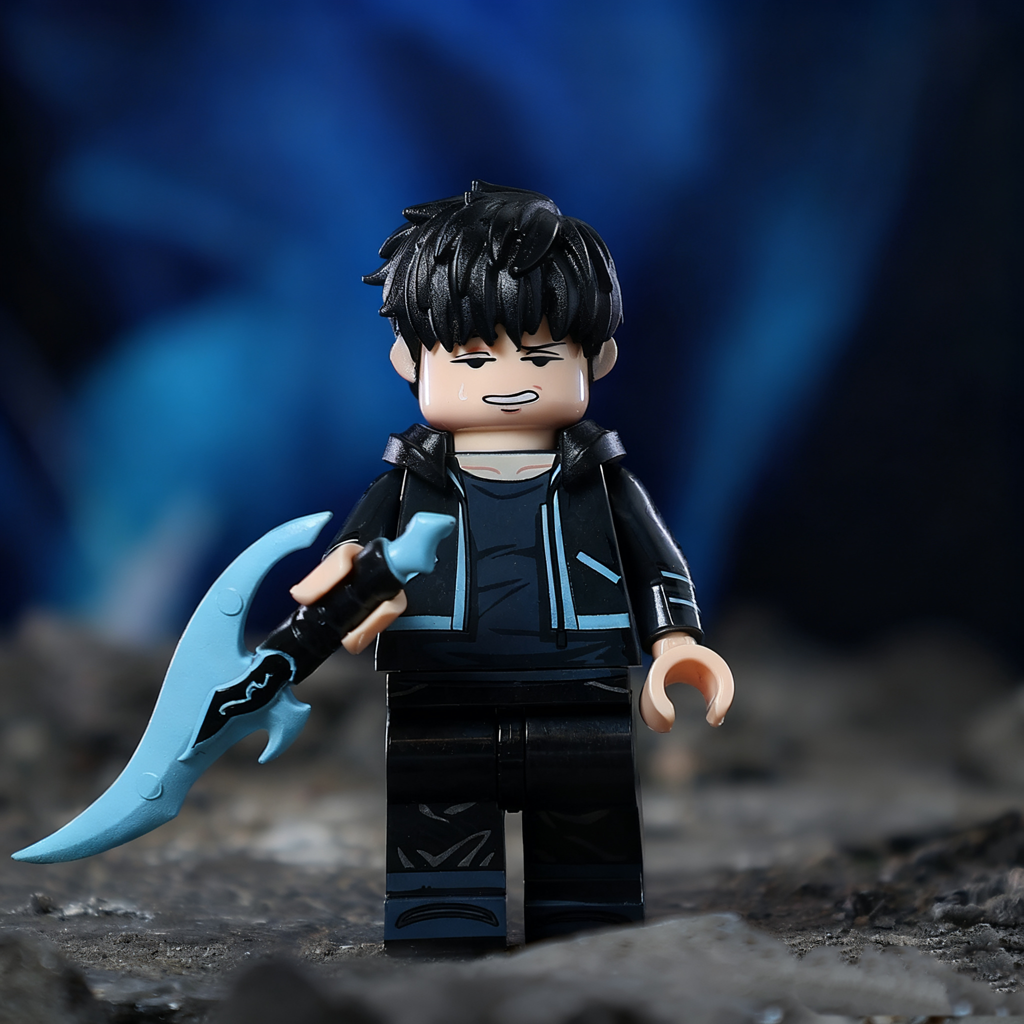 Shadow Monarch Hunter Building Block Figure Mass Production Version Set A