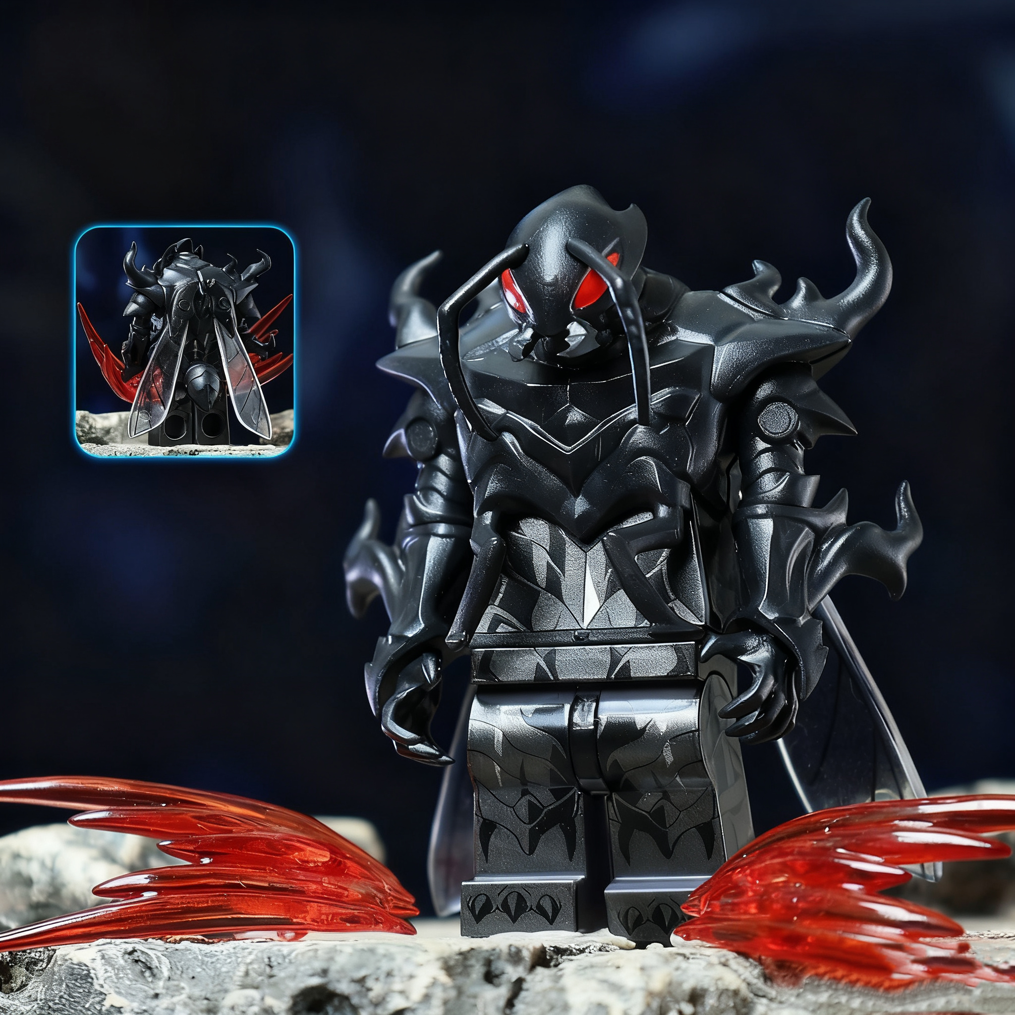 Shadow Monarch Hunter Building Block Figure Mass Production Version Set B