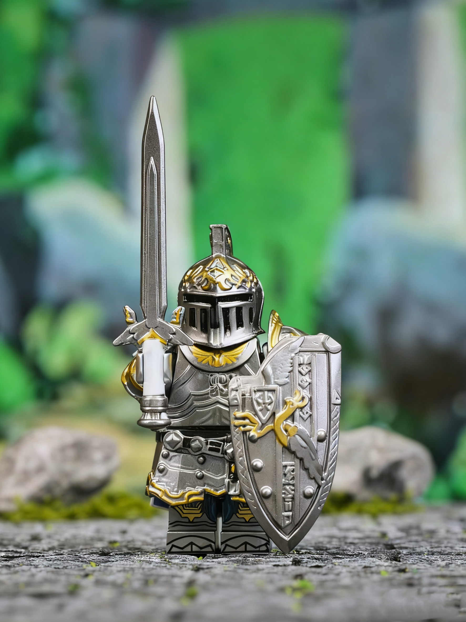 Fantasy Medieval Knights Minifigure Set E