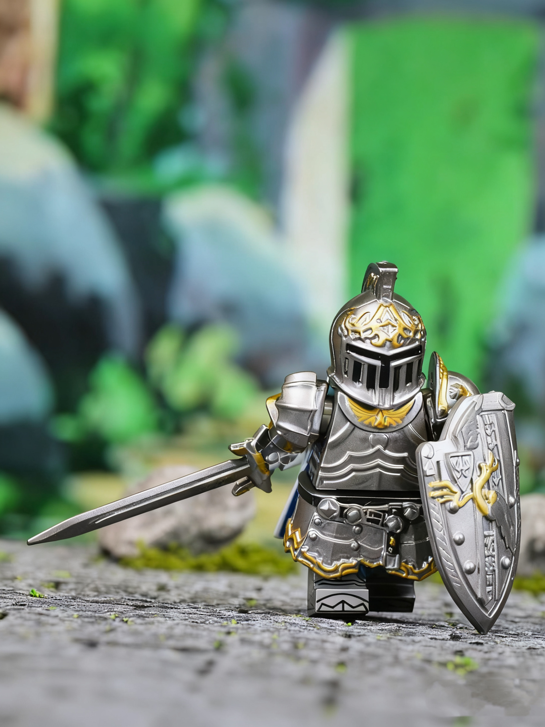 Fantasy Medieval Knights Minifigure Set E