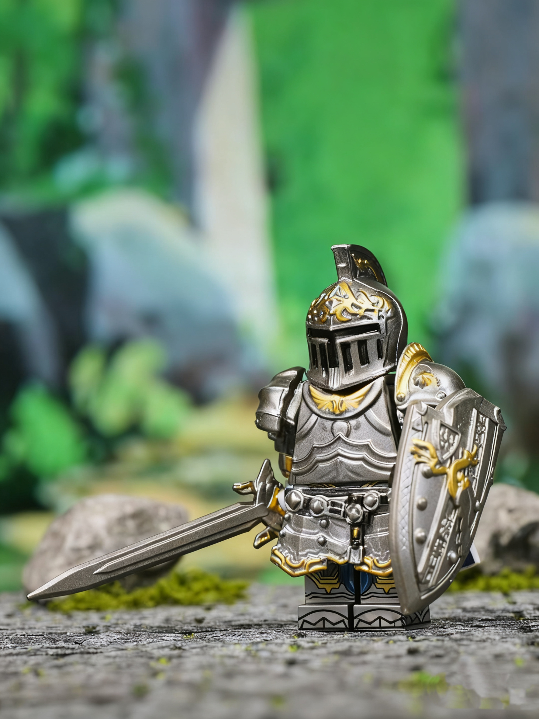 Fantasy Medieval Knights Minifigure Set E