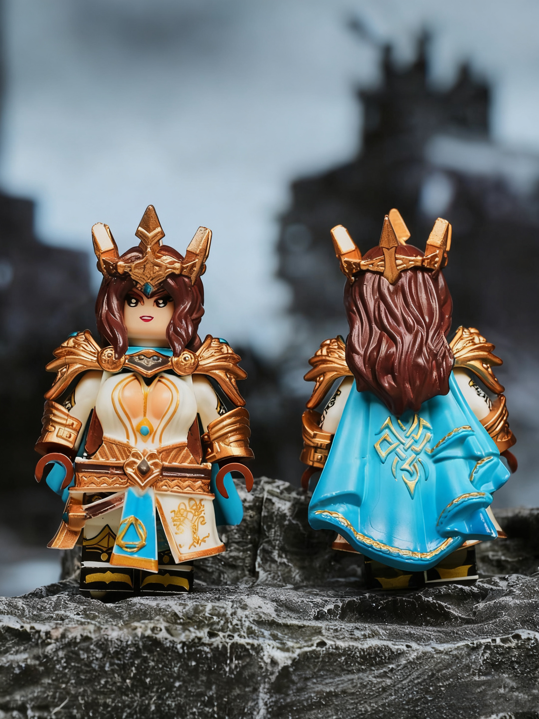 Fantasy Medieval Knights Minifigure Set F