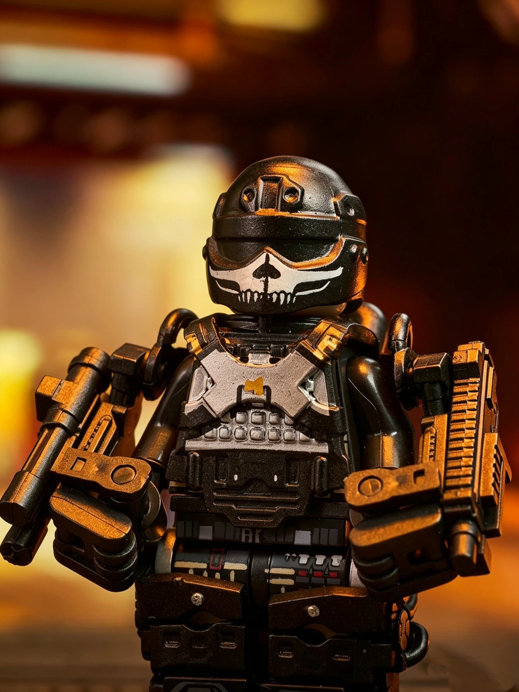 Heavy Exoskeleton Armored Infantry Minifigure – Mass Production Version