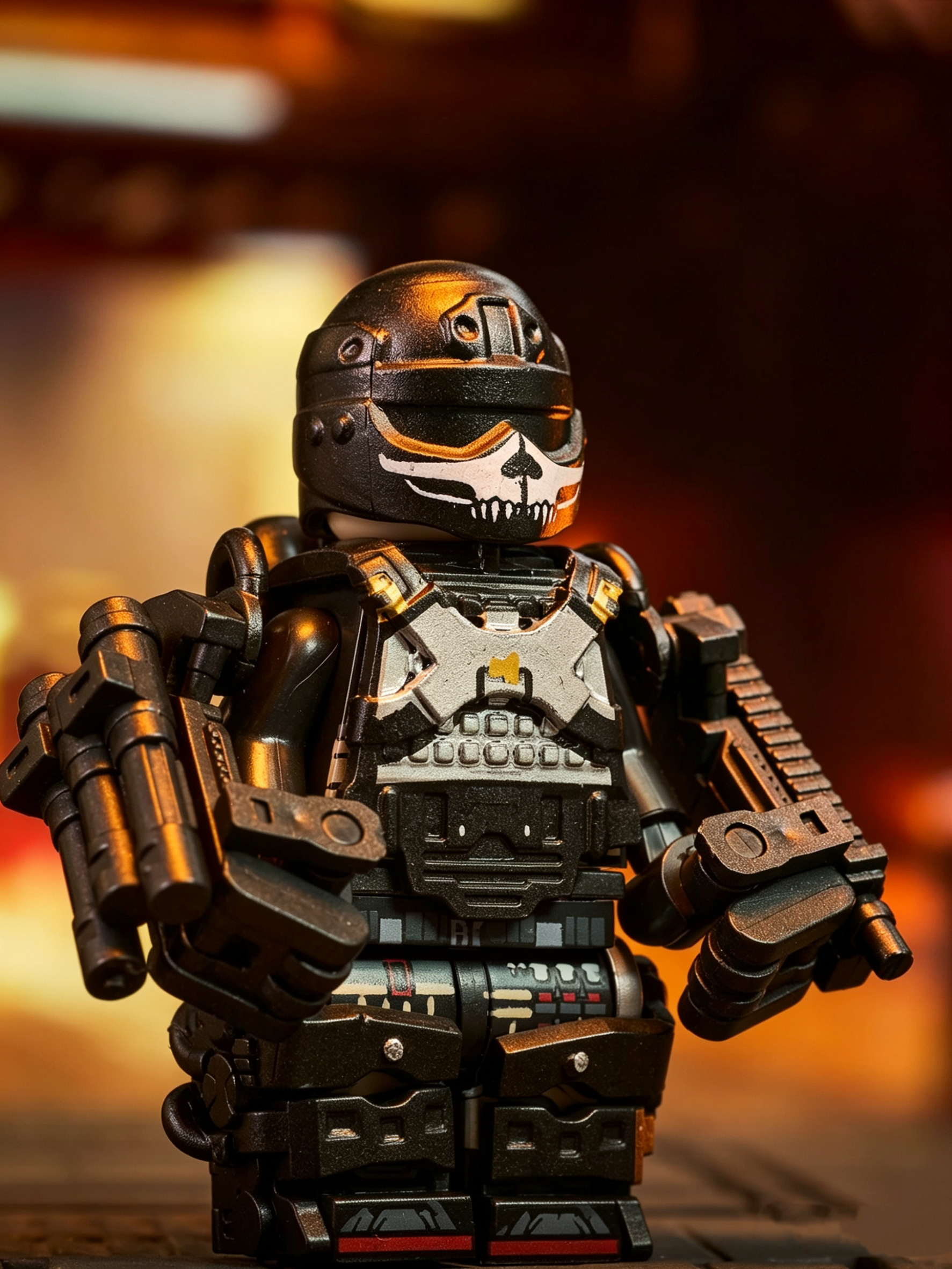 Heavy Exoskeleton Armored Infantry Minifigure – Mass Production Version