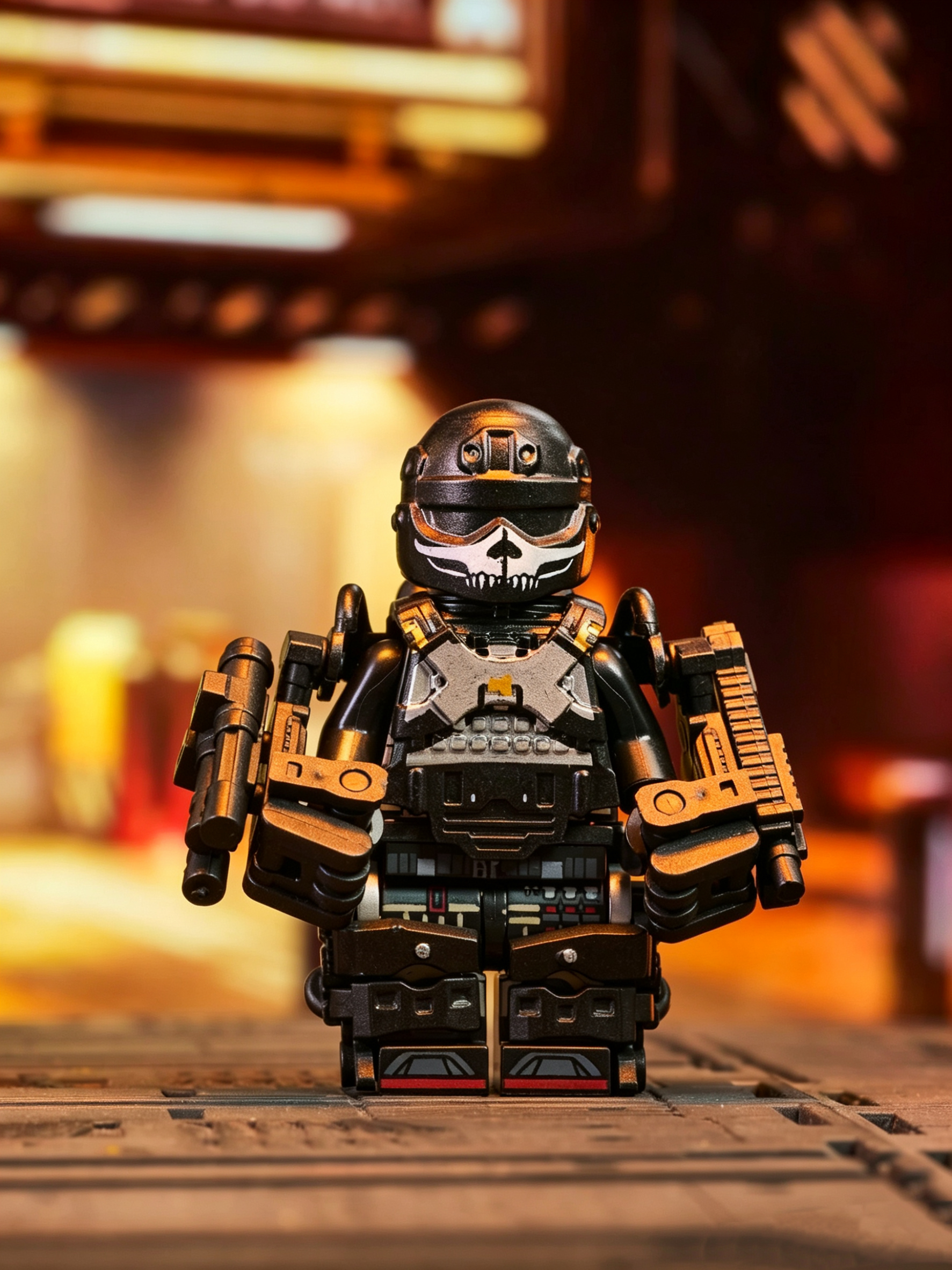Heavy Exoskeleton Armored Infantry Minifigure – Mass Production Version