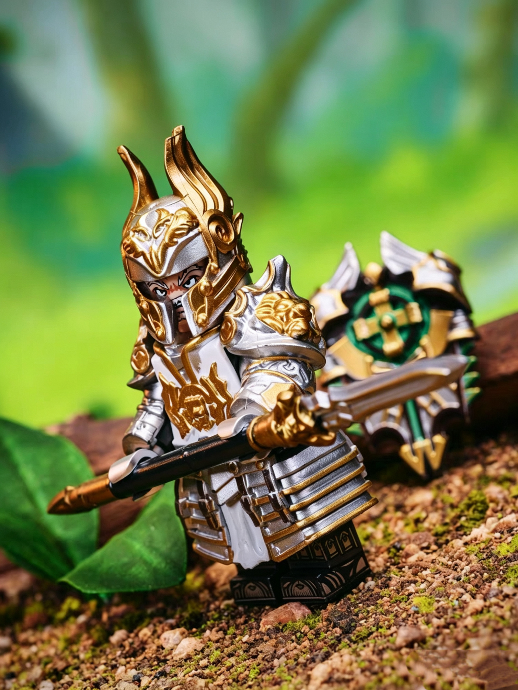 Fantasy Medieval Knights Minifigure Set C