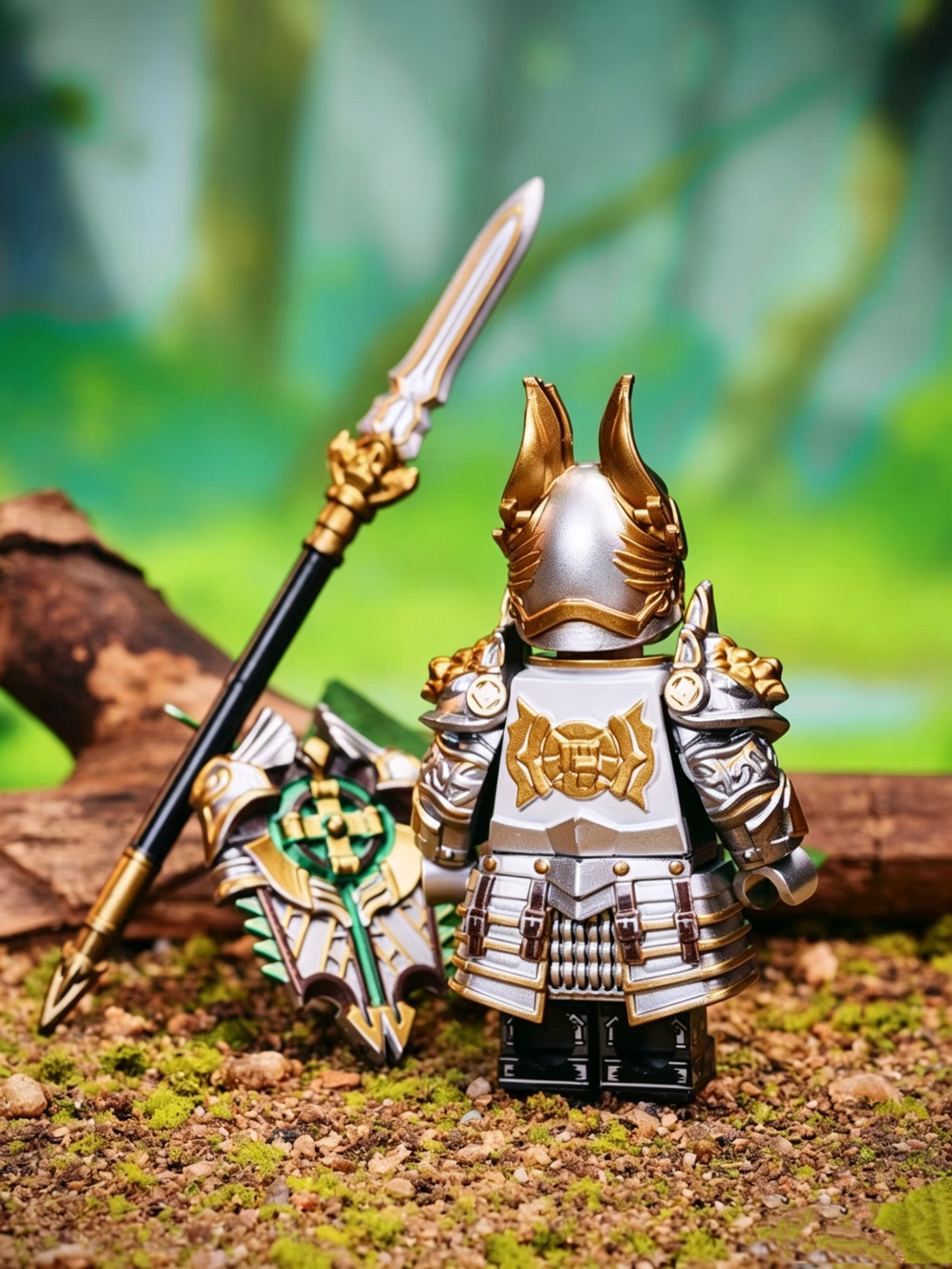Fantasy Medieval Knights Minifigure Set C