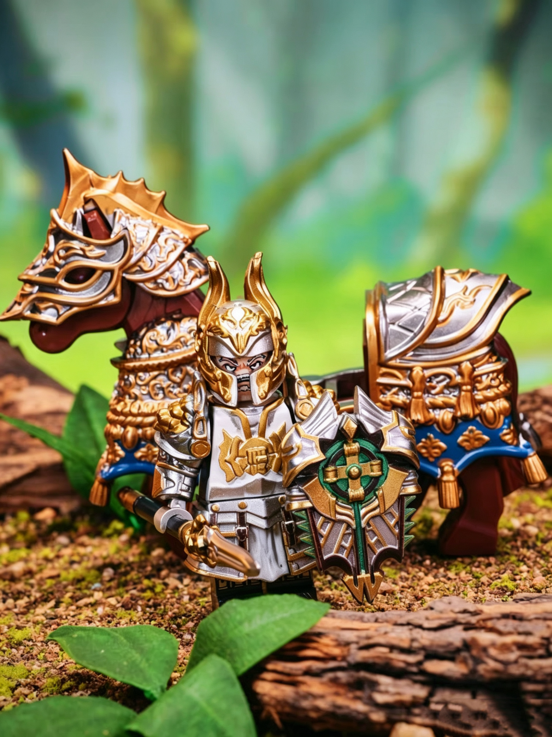 Fantasy Medieval Knights Minifigure Set C