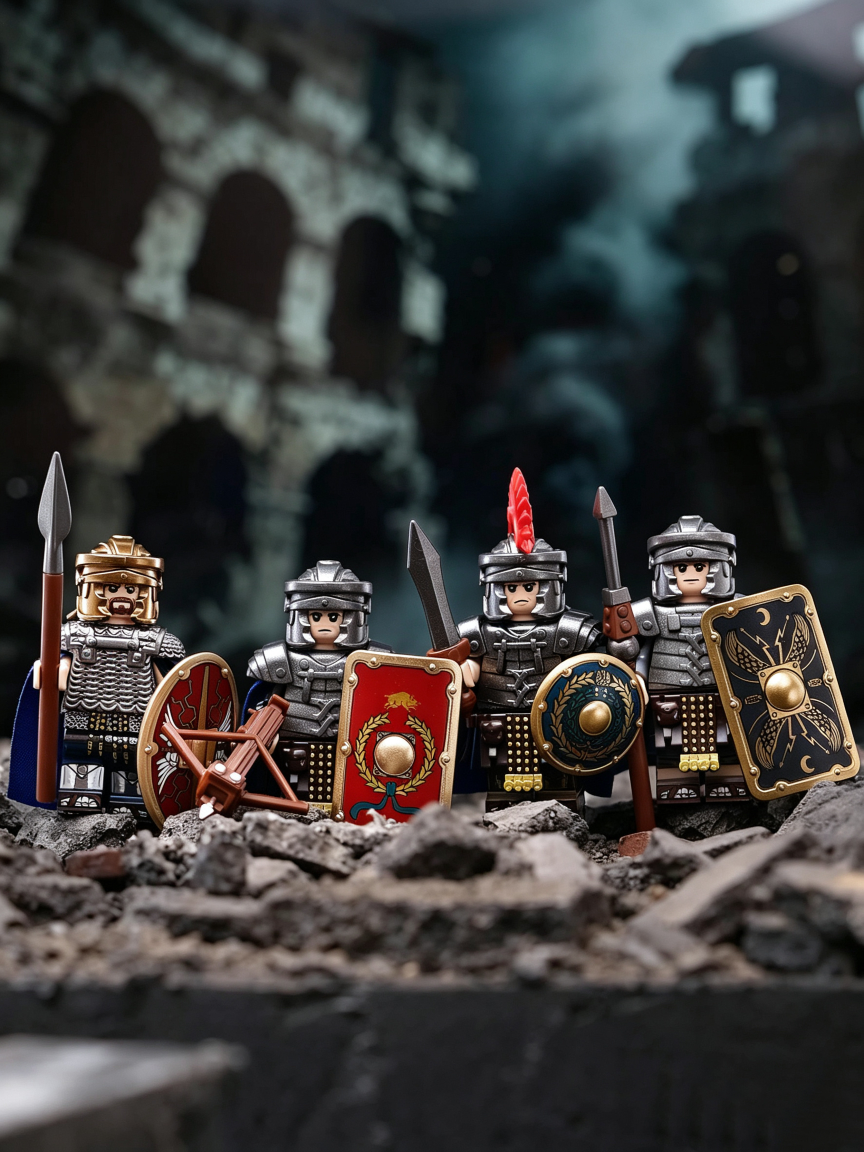Mass-produced version of the Ancient Roman soldier series