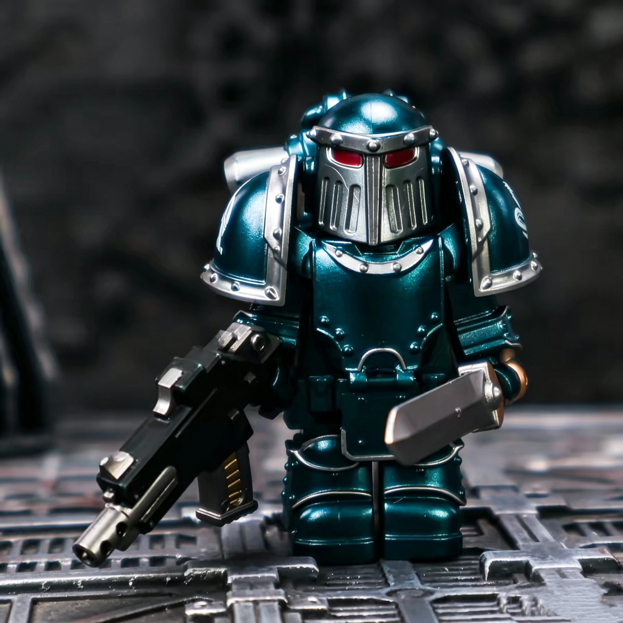 [Copy]Gothic Space Knights Series Space Knights Minifigure Set F
