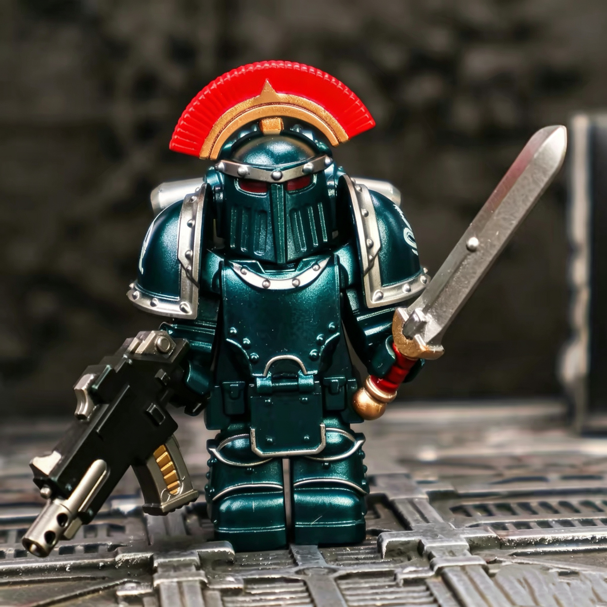 [Copy]Gothic Space Knights Series Space Knights Minifigure Set F