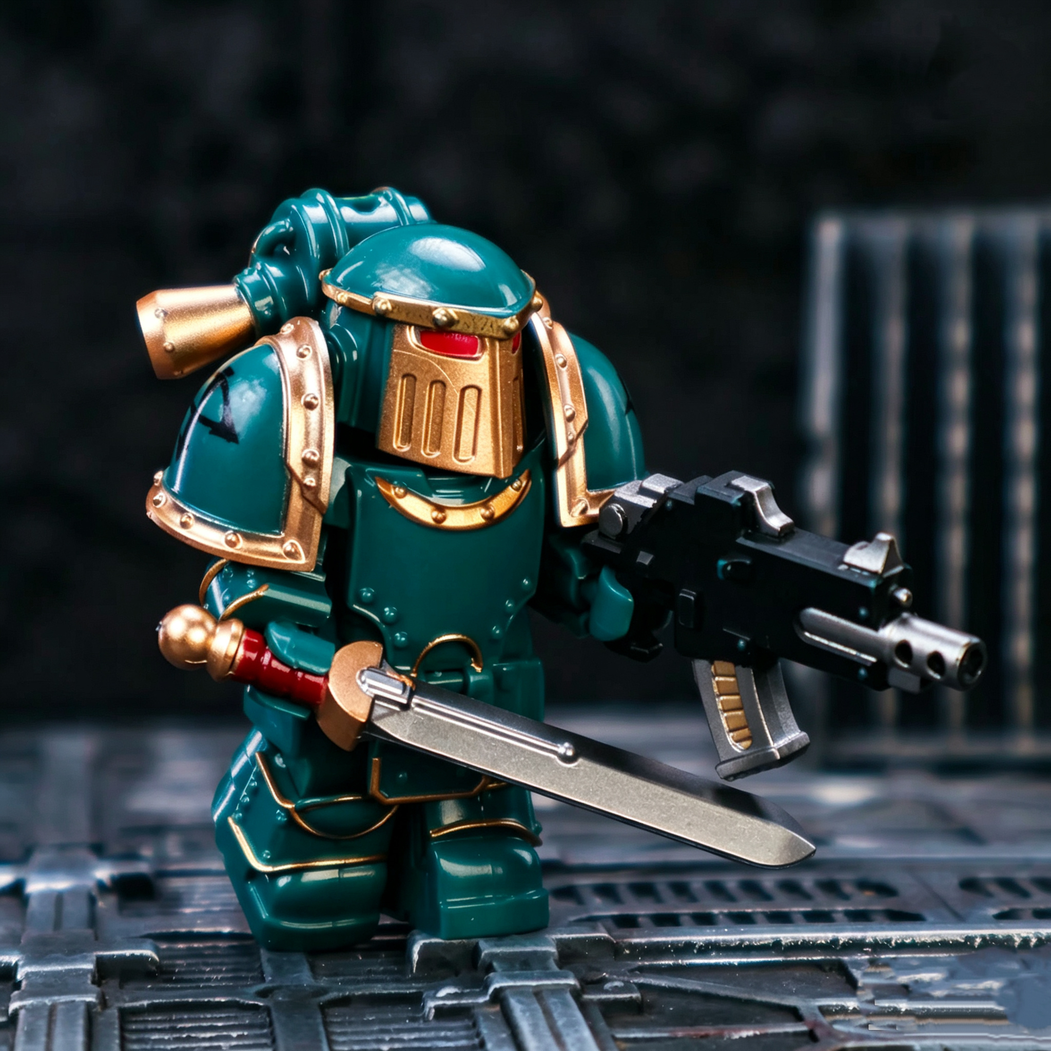 [Copy]Gothic Space Knights Series Space Knights Minifigure Set F