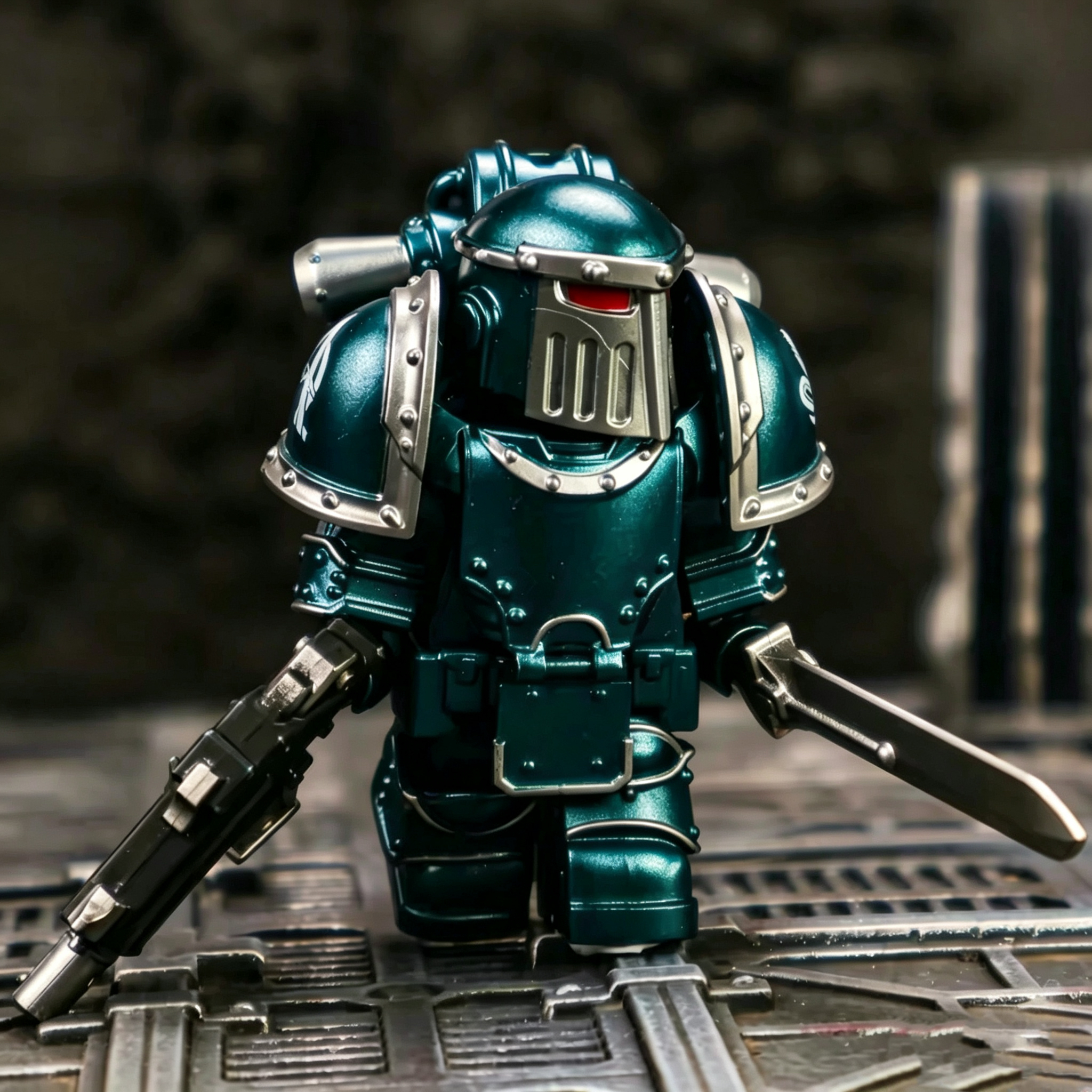 [Copy]Gothic Space Knights Series Space Knights Minifigure Set F
