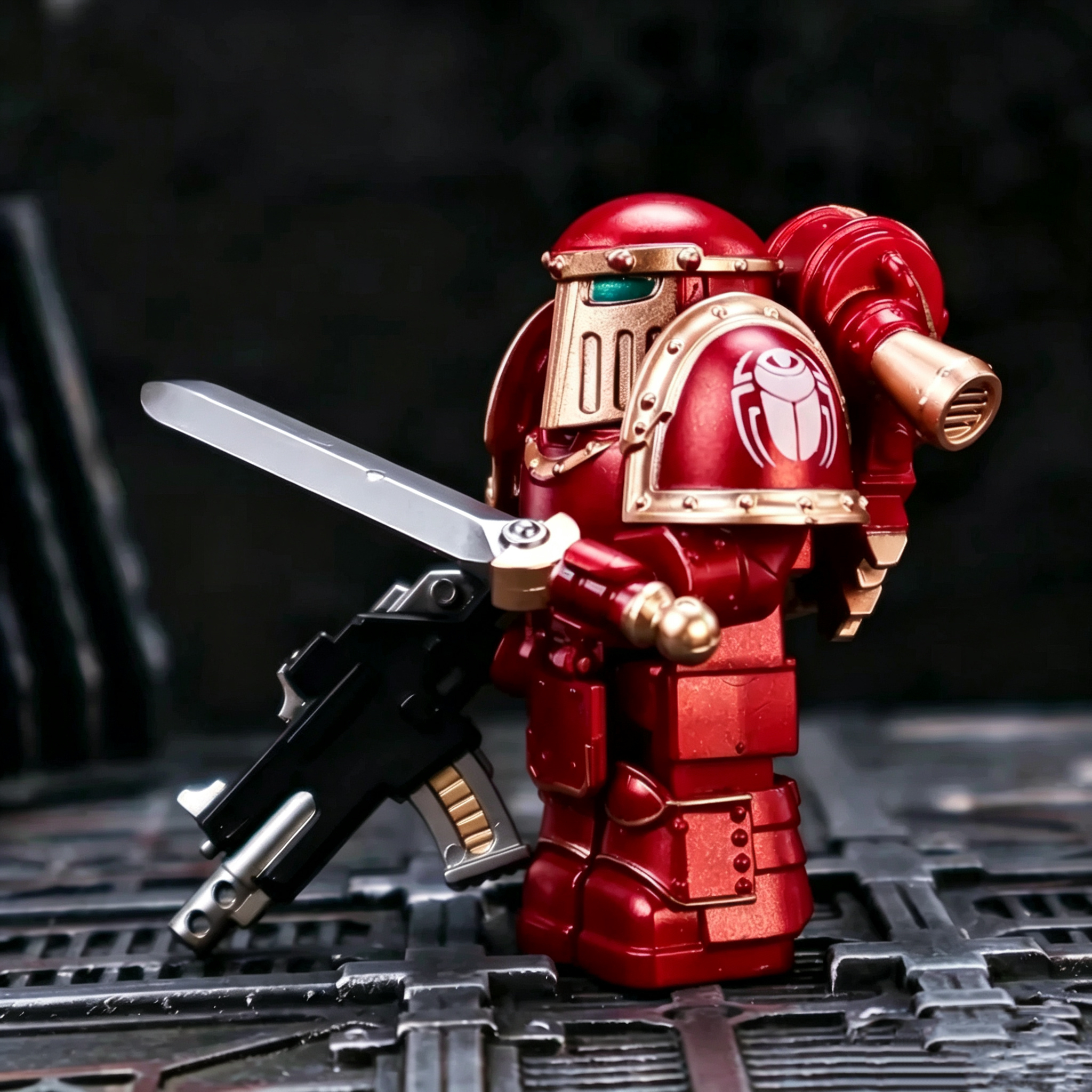 [Copy]Gothic Space Knights Series Space Knights Minifigure Set F