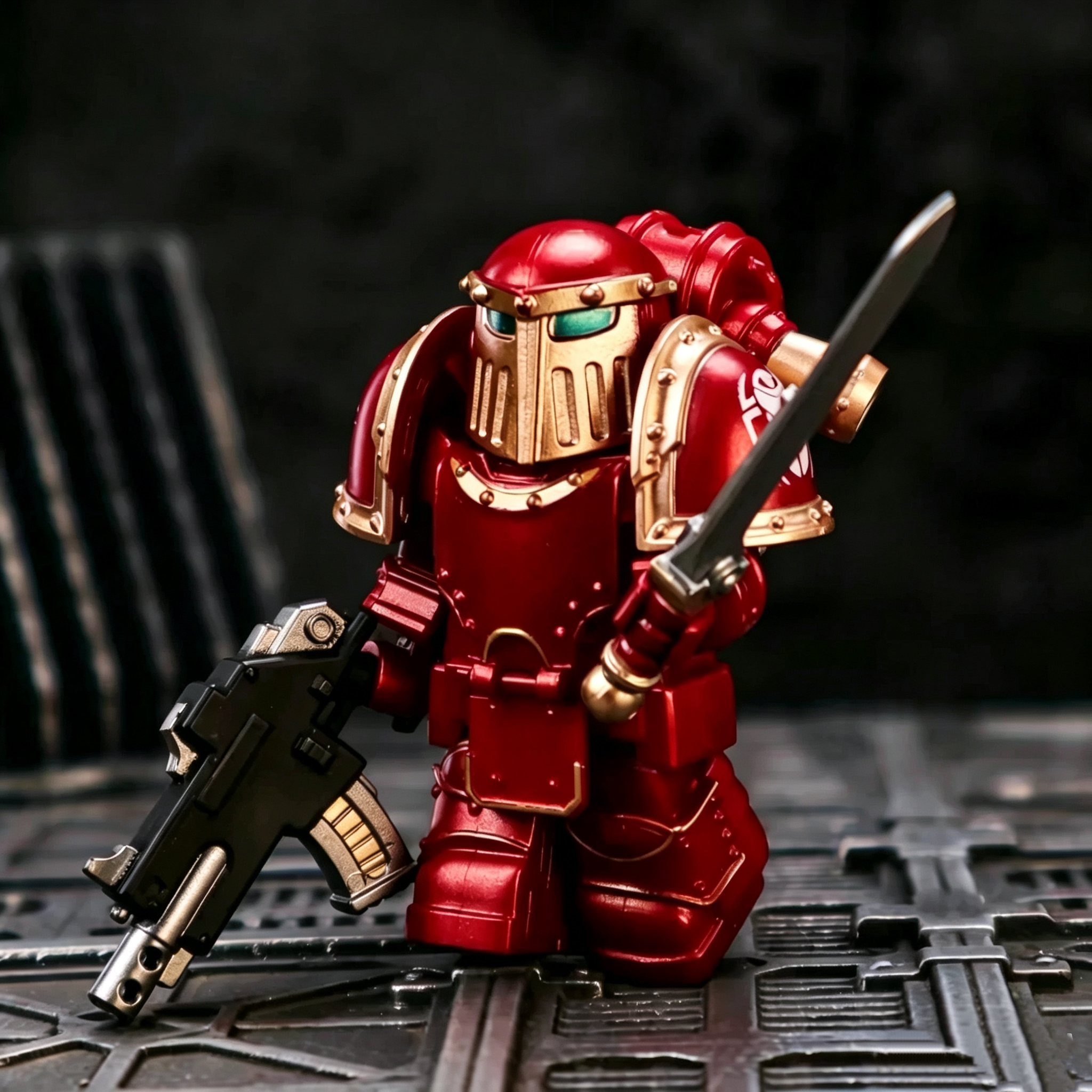 [Copy]Gothic Space Knights Series Space Knights Minifigure Set F