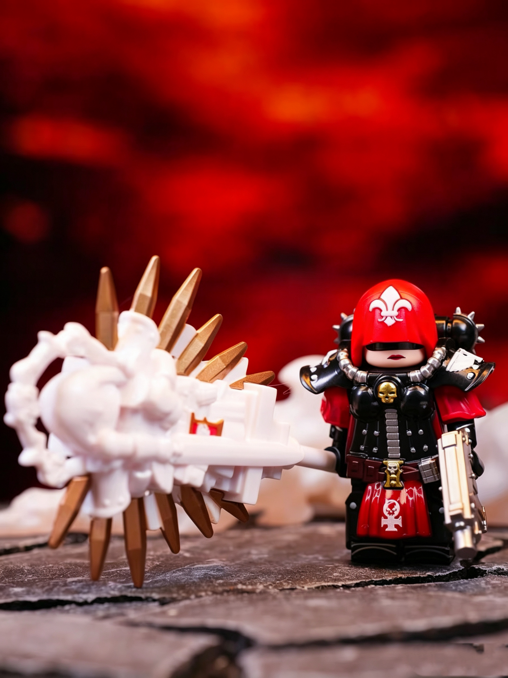 Warhammer 40,000 Adepta Sororitas Minifigure Set B