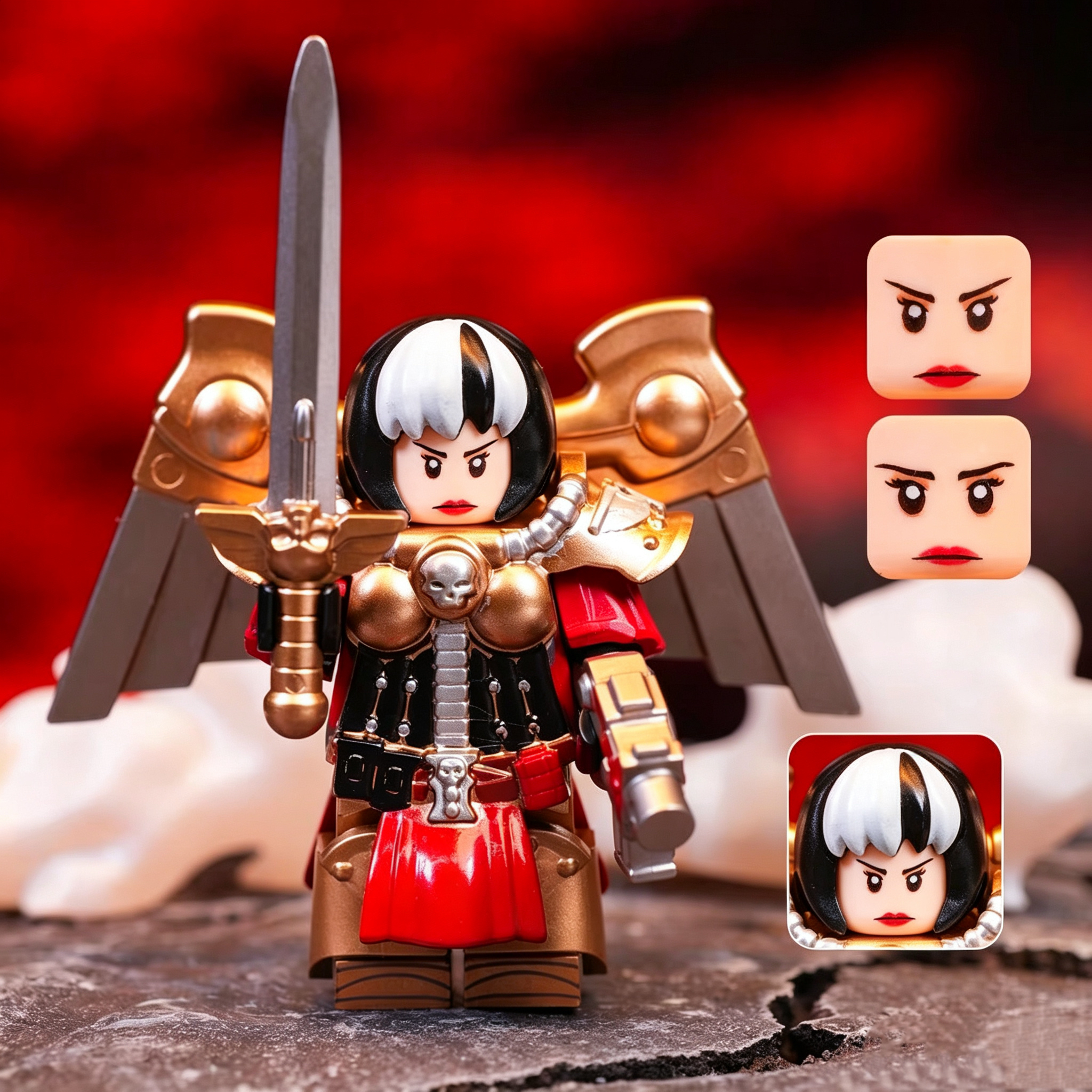 Warhammer 40,000 Adepta Sororitas Minifigure Set B