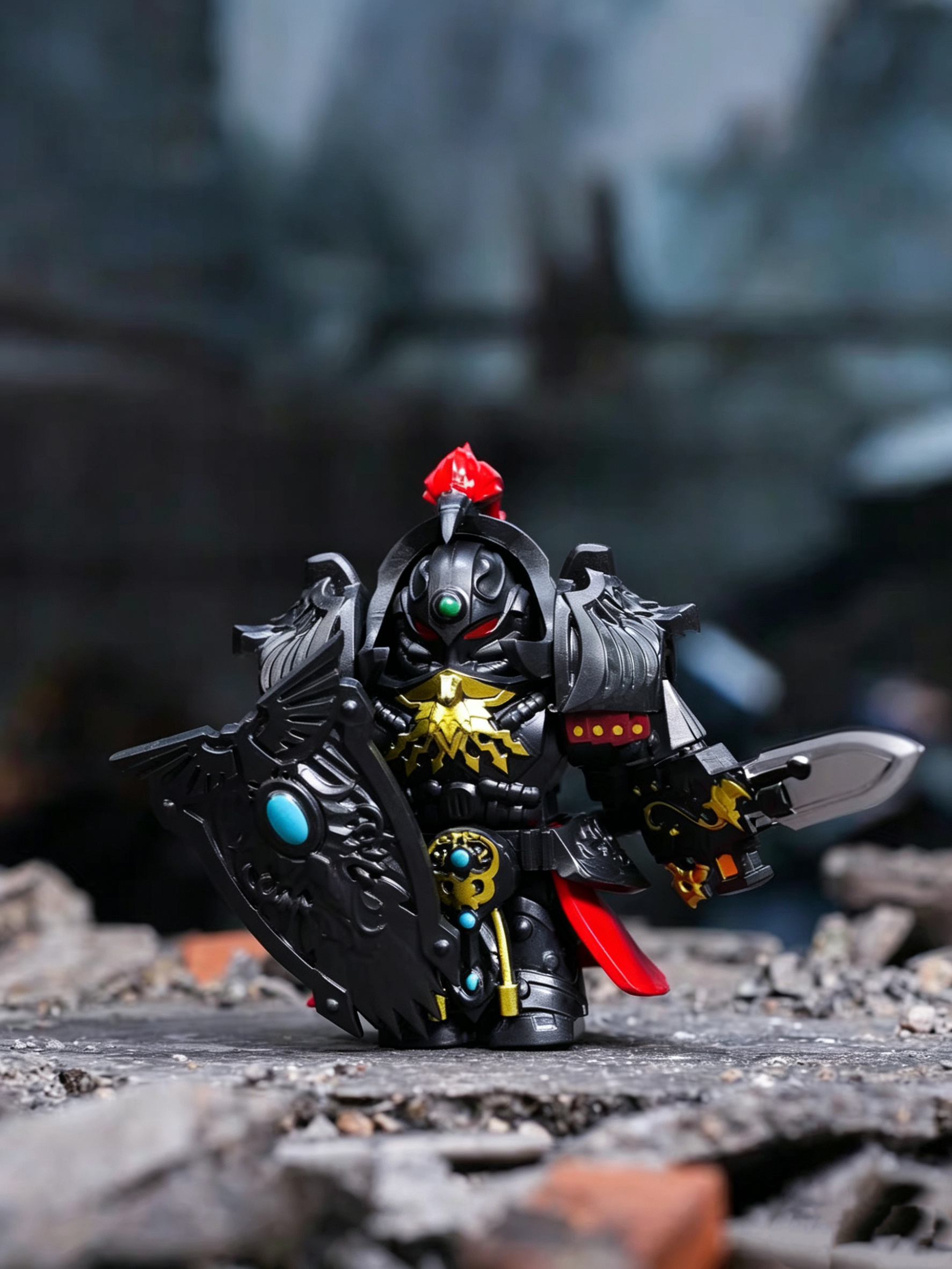 Warhammer 40,000 Black Templars Minifigure Set