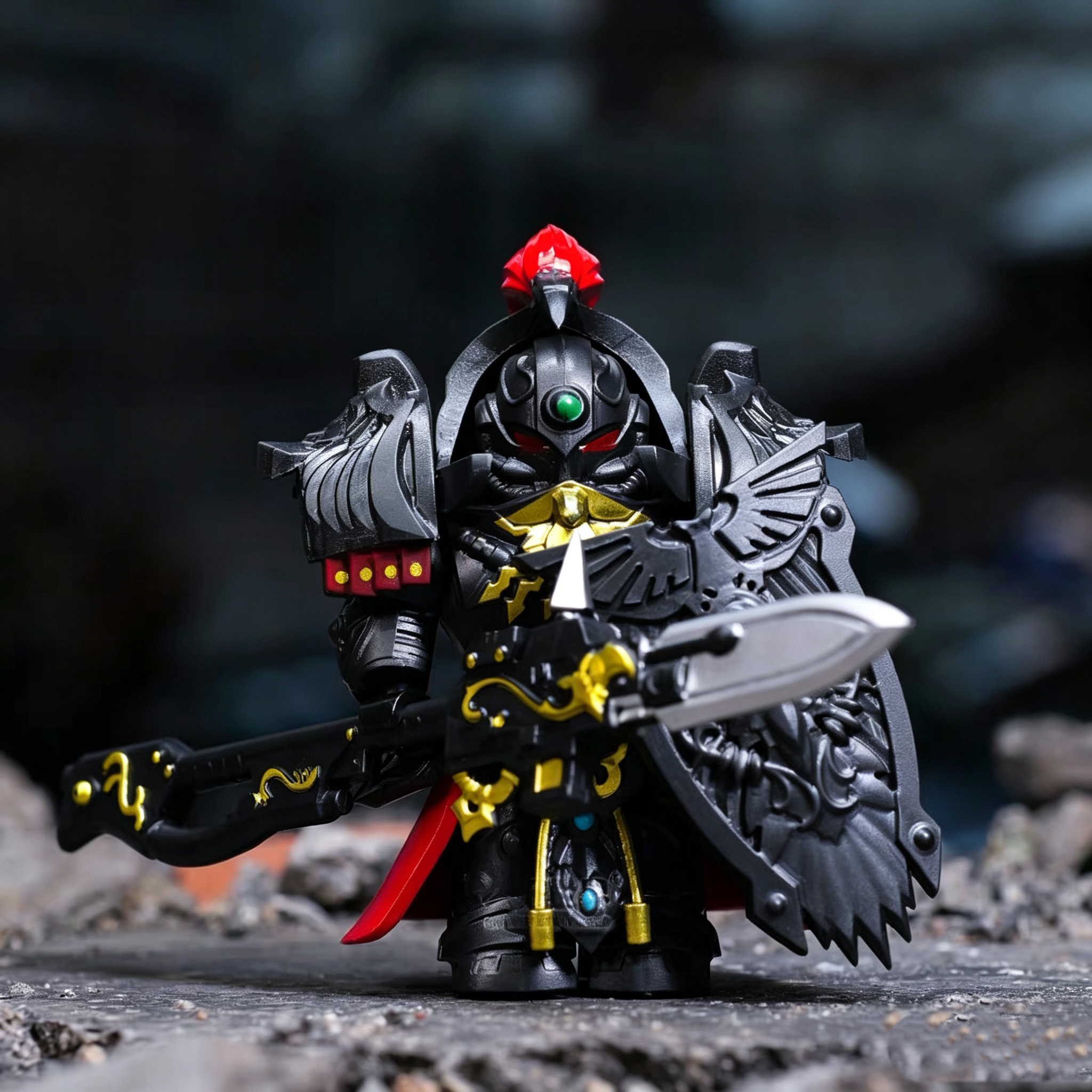 Warhammer 40,000 Black Templars Minifigure Set