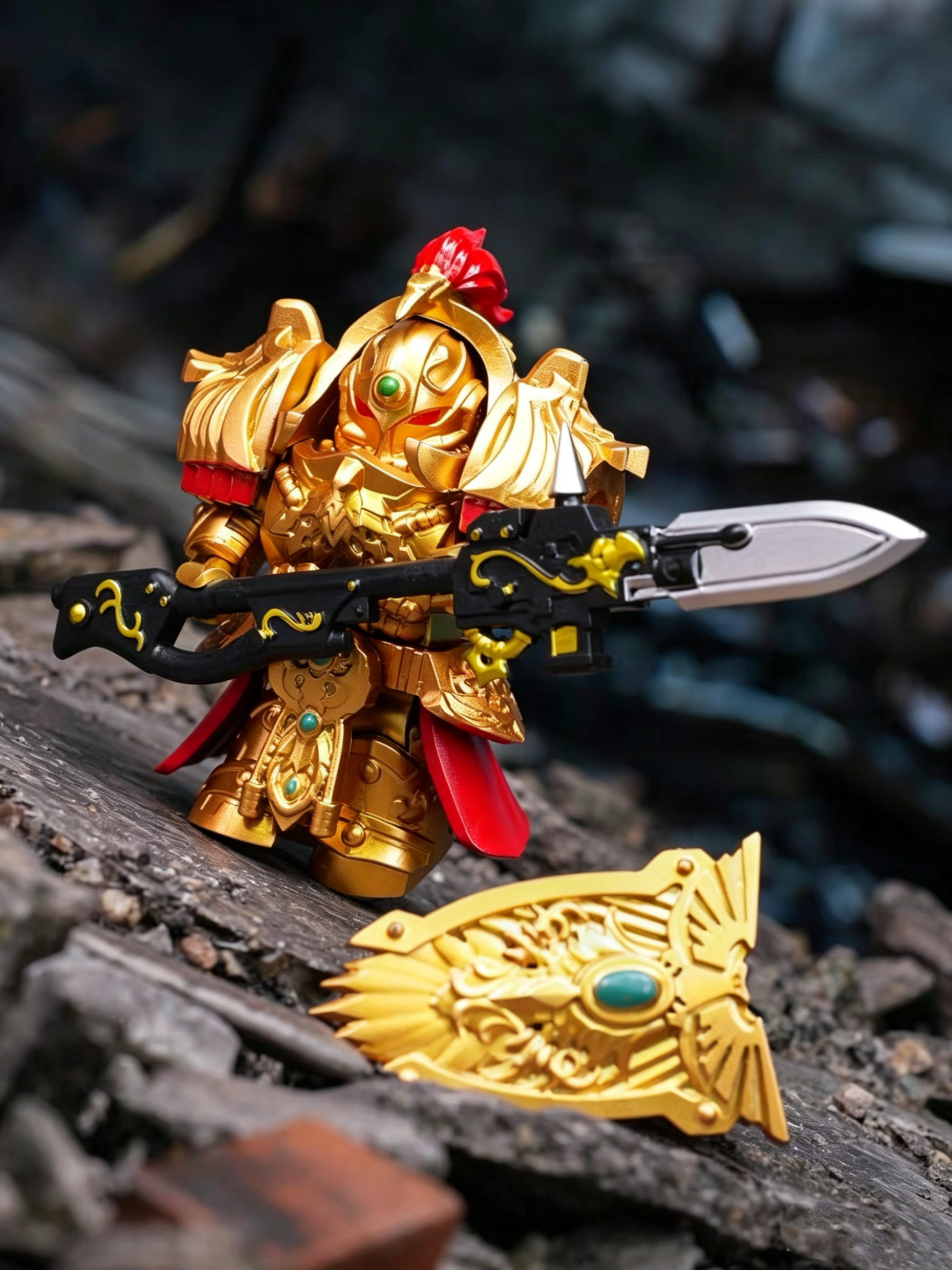 Warhammer 40,000 Adeptus Custodes Minifigure Set B
