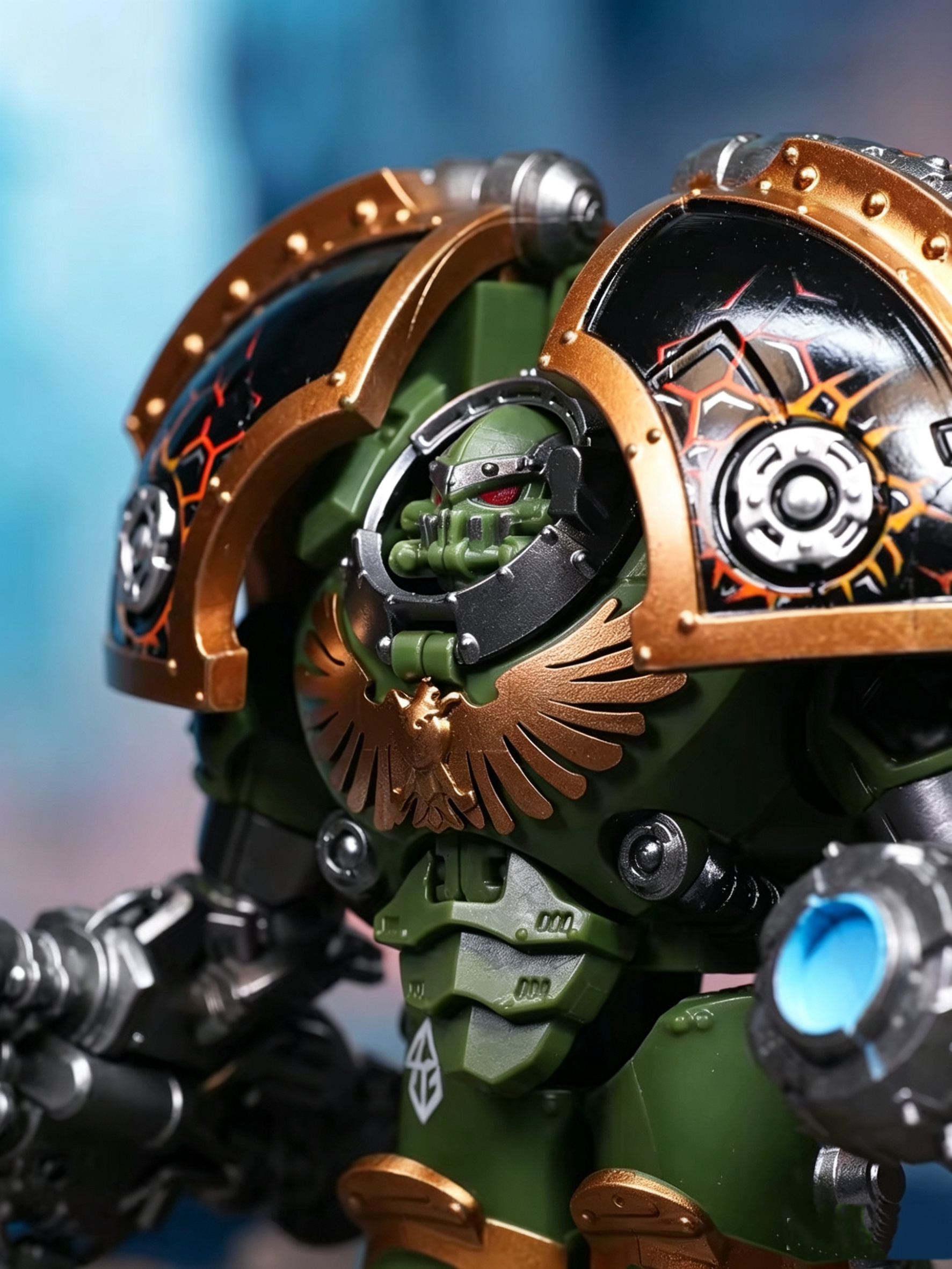 Warhammer 40,000 Salamanders Saturnine Terminator Minifigure Set