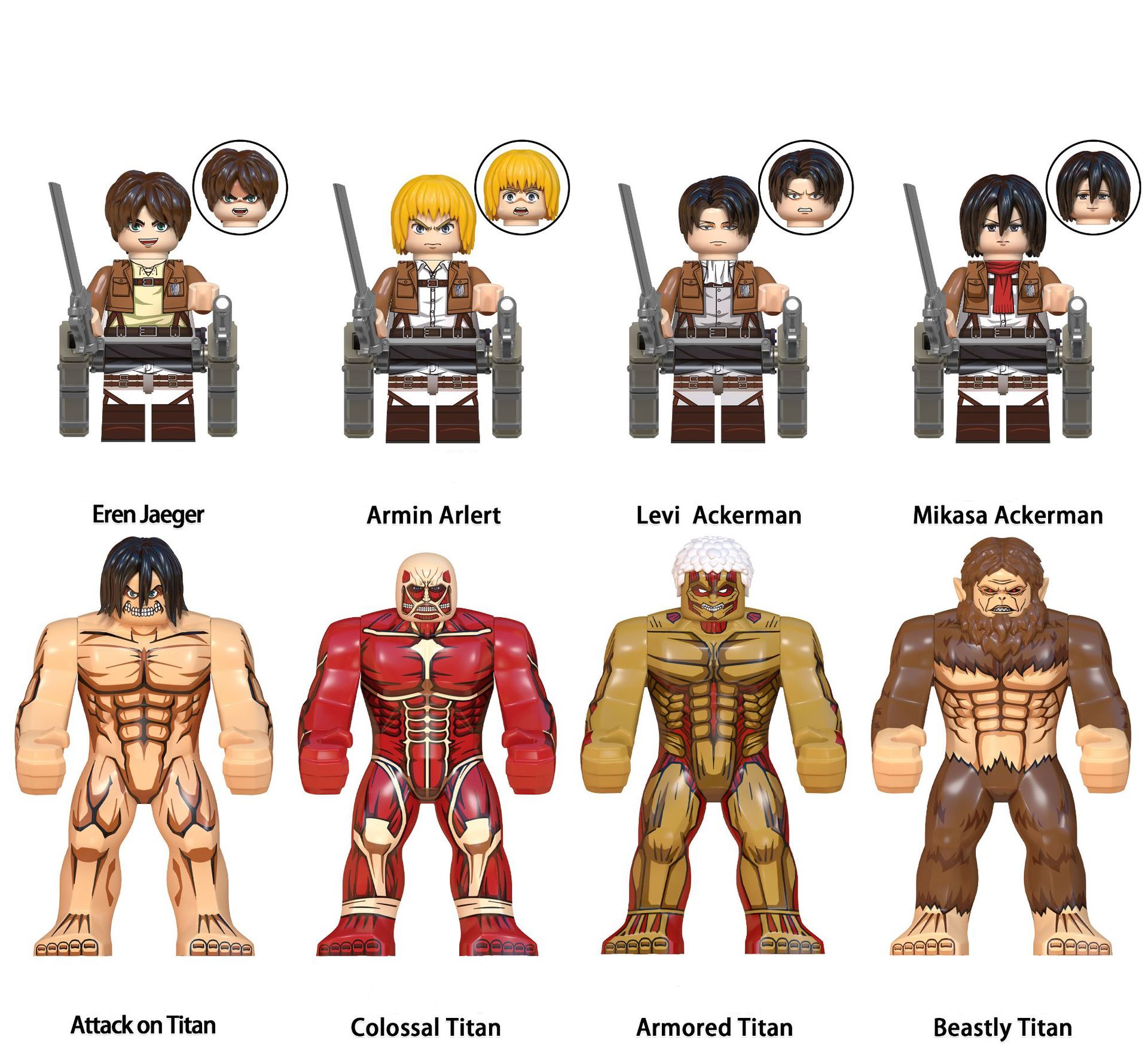 Wall Scout Regiment Minifigure Mass Production Version