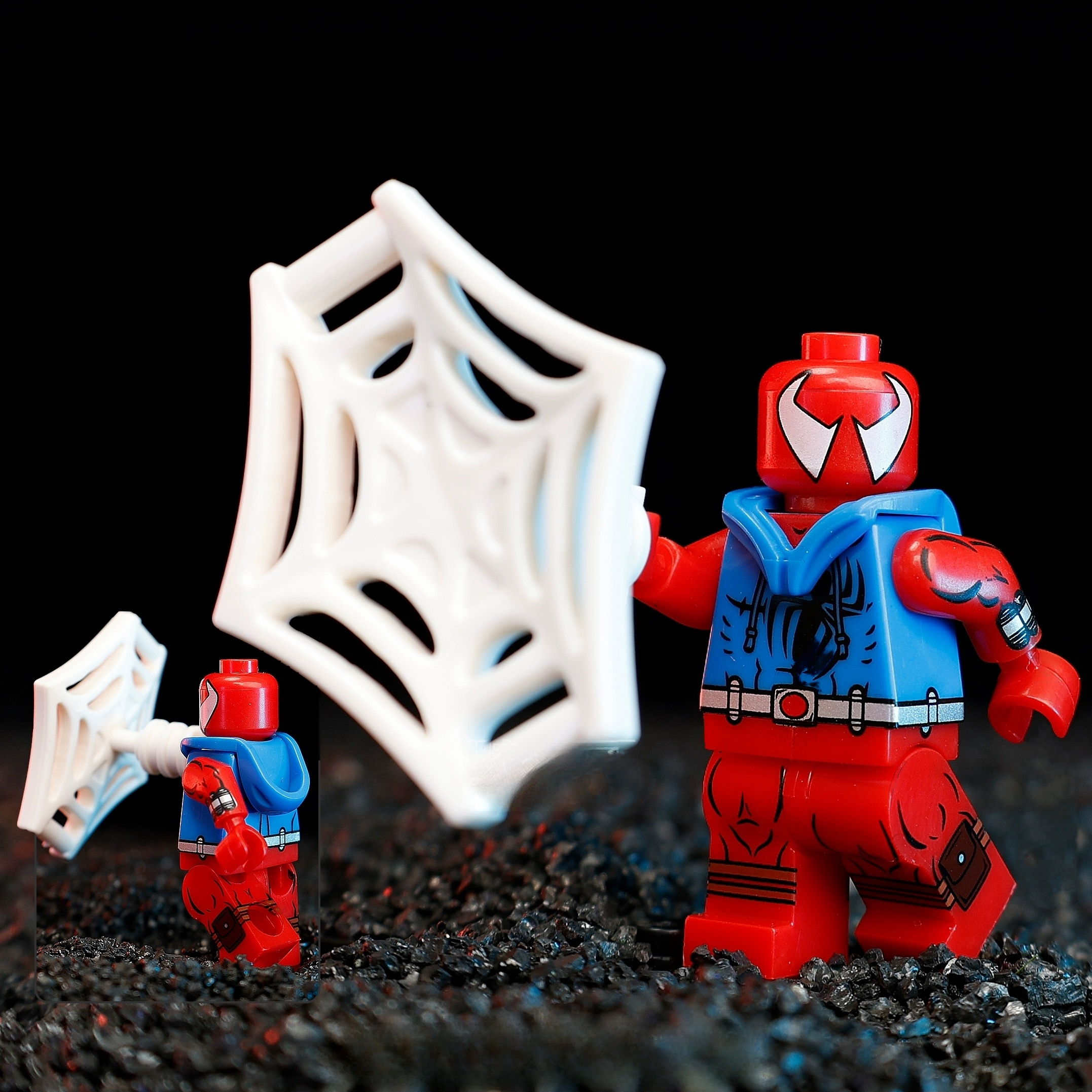 Red-Blue Web Warrior Mass Production Version Set A