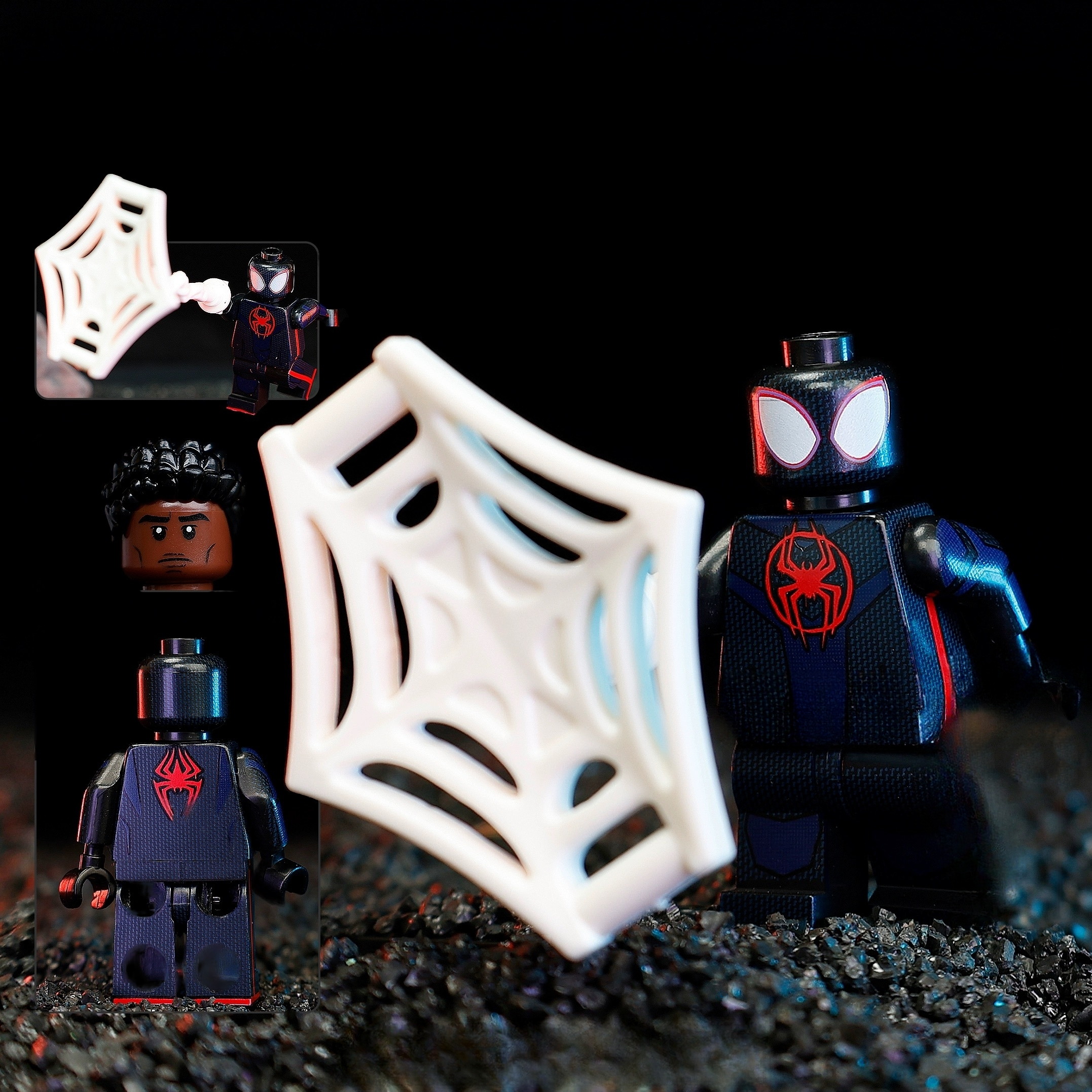 Red-Blue Web Warrior Mass Production Version Set B