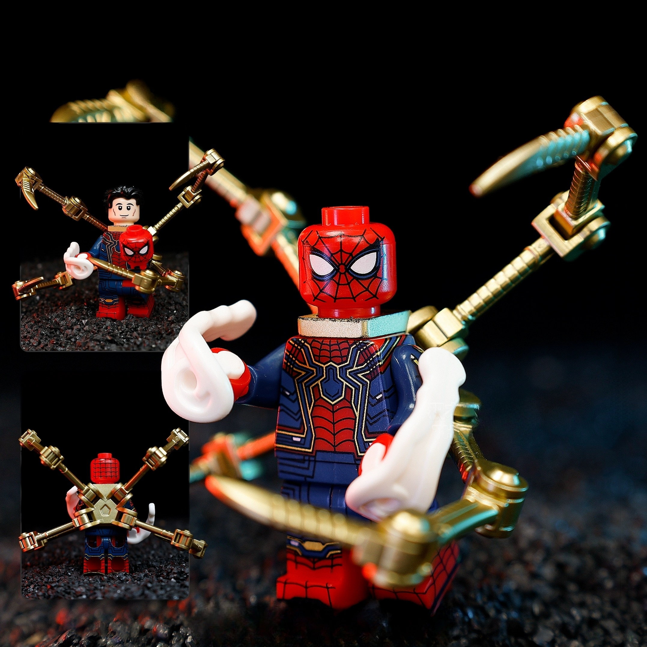 Red-Blue Web Warrior Mass Production Version Set A