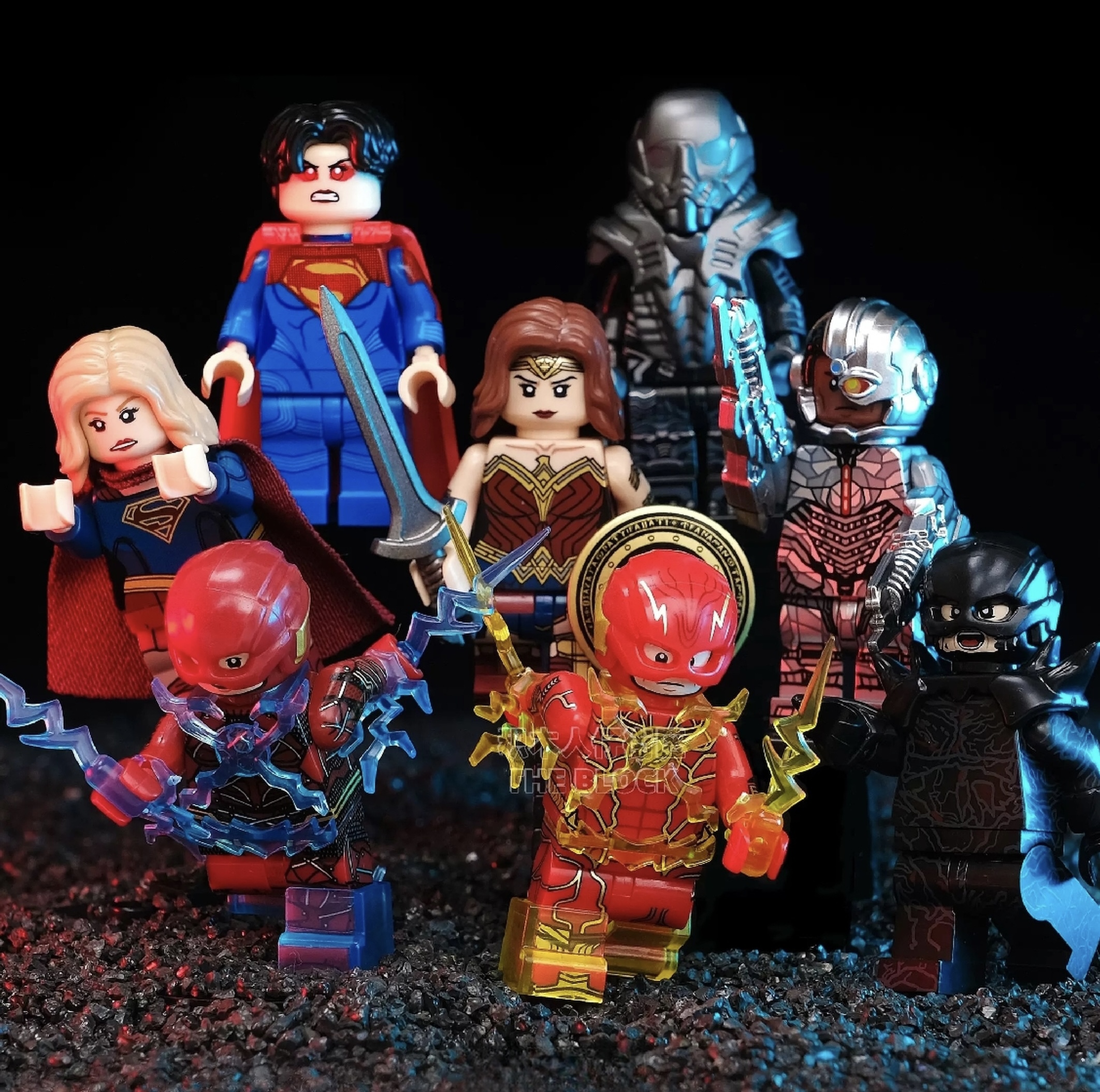 Red Lightning Streak Speed Warrior Mass Production Version