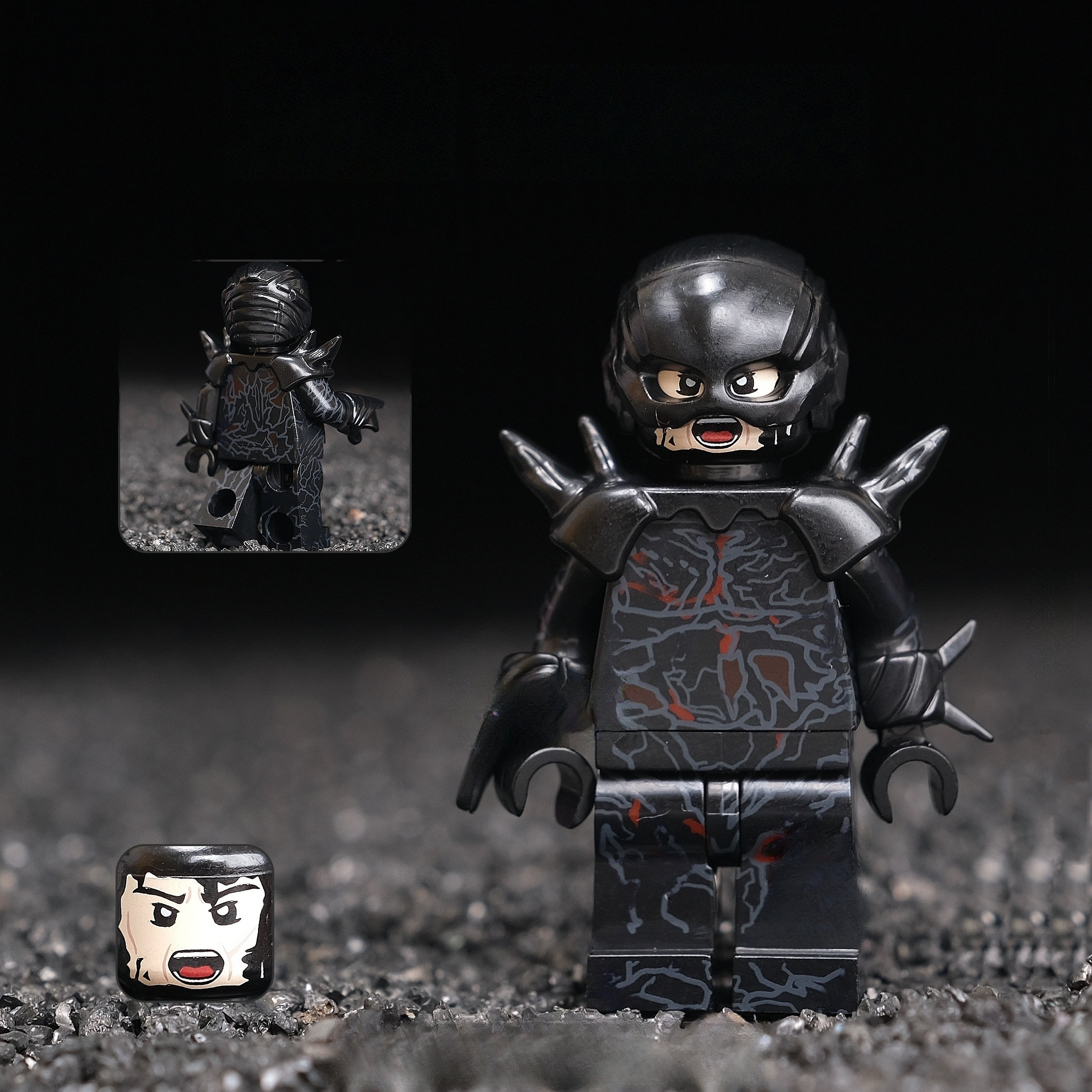 Red Lightning Streak Speed Warrior Mass Production Version