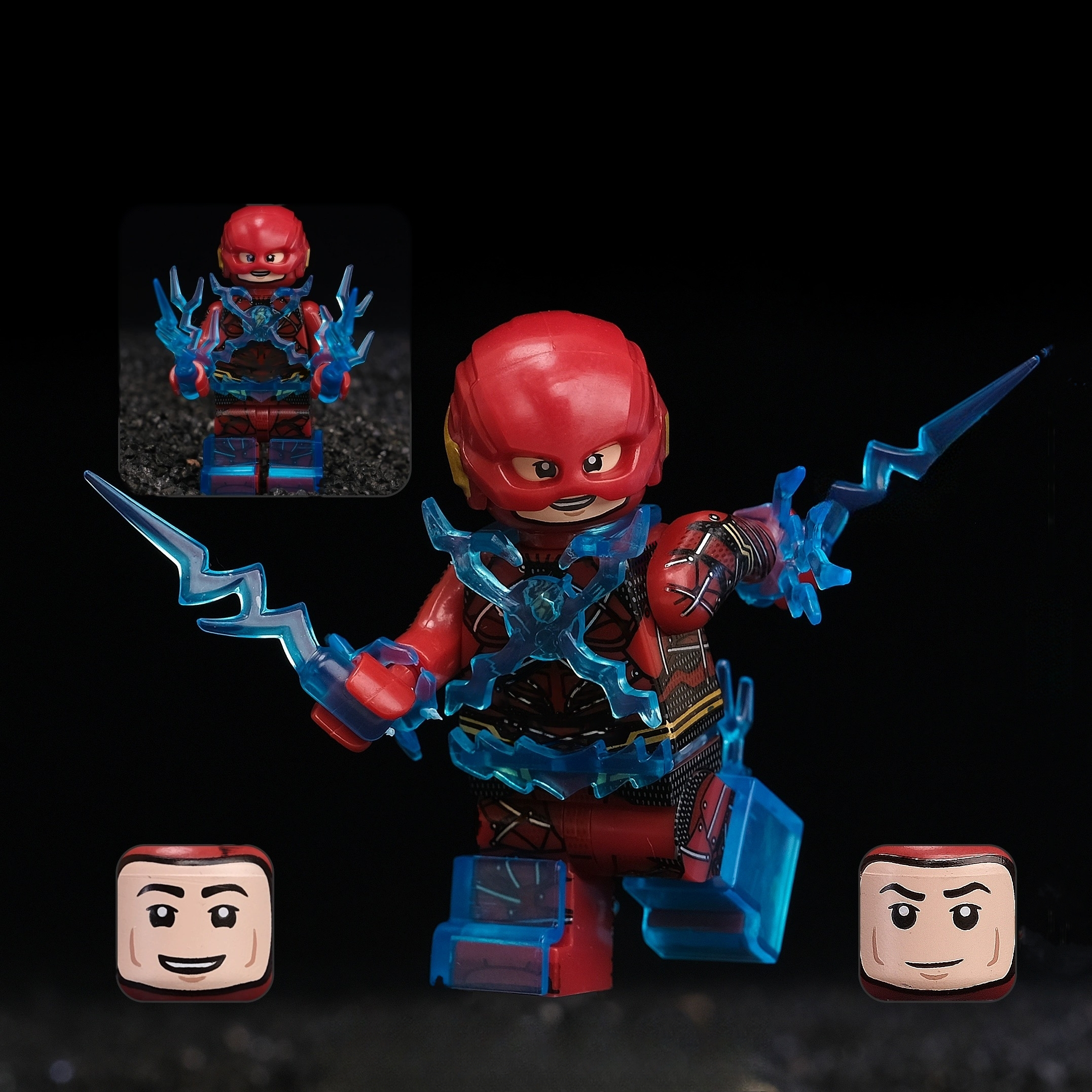 Red Lightning Streak Speed Warrior Mass Production Version